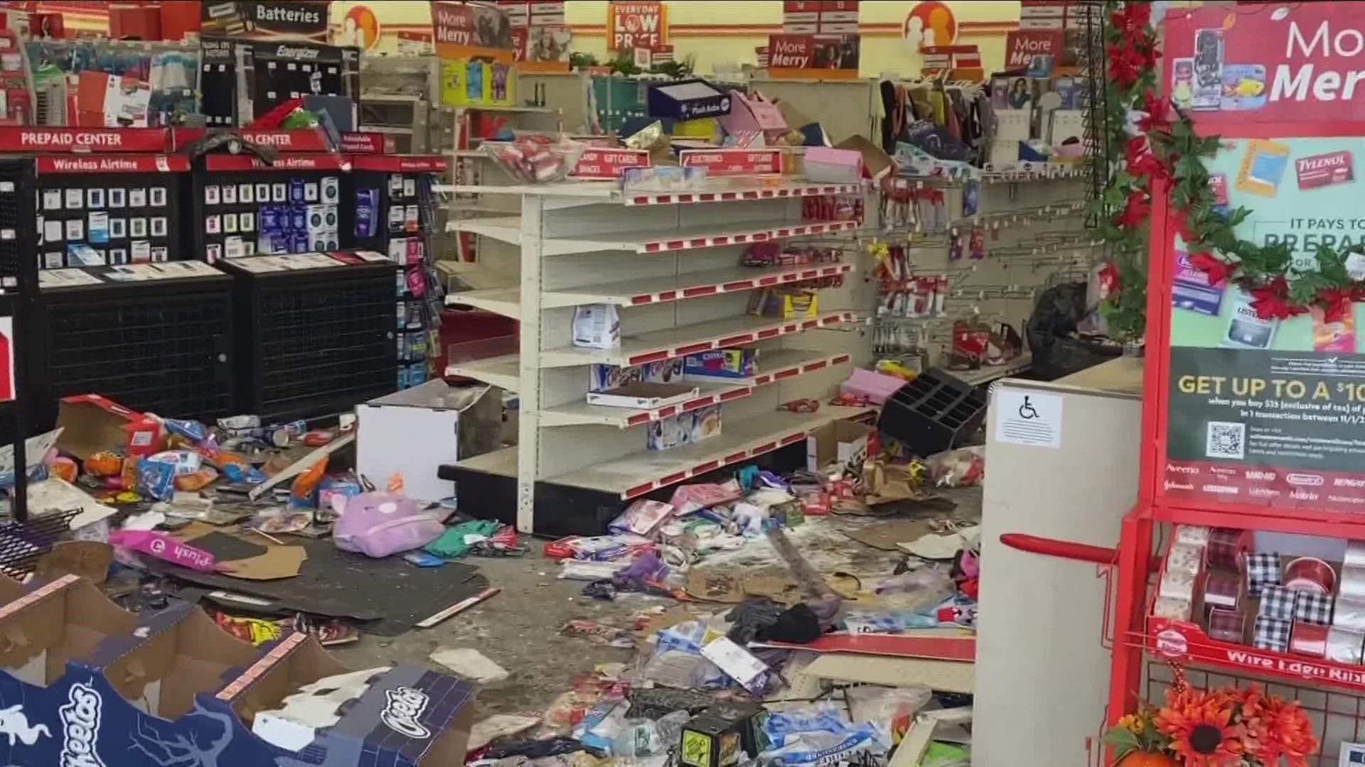 Reports of looting in Buffalo