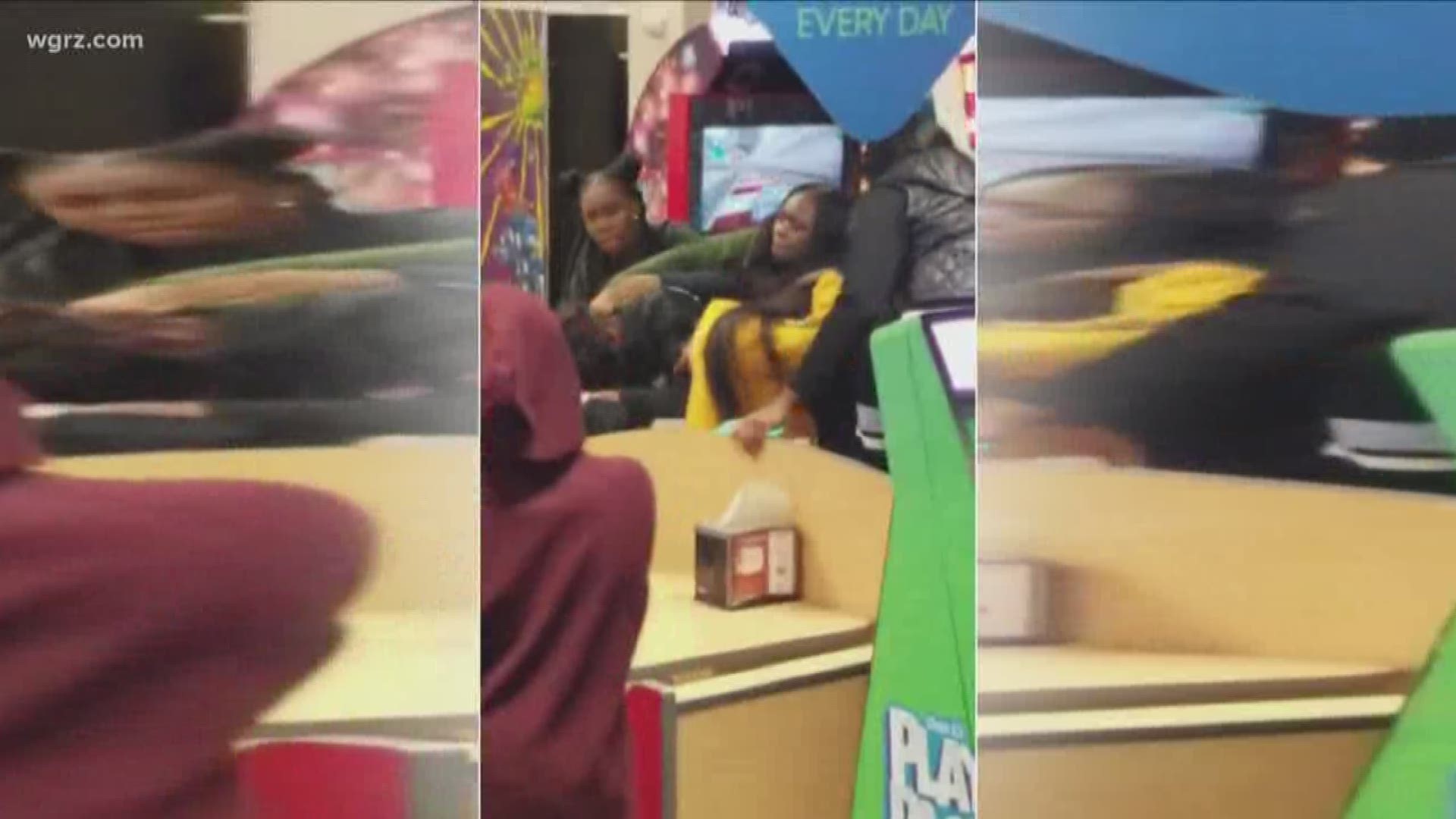 Brawl Breaks Out At Amherst Chuck E Cheese's