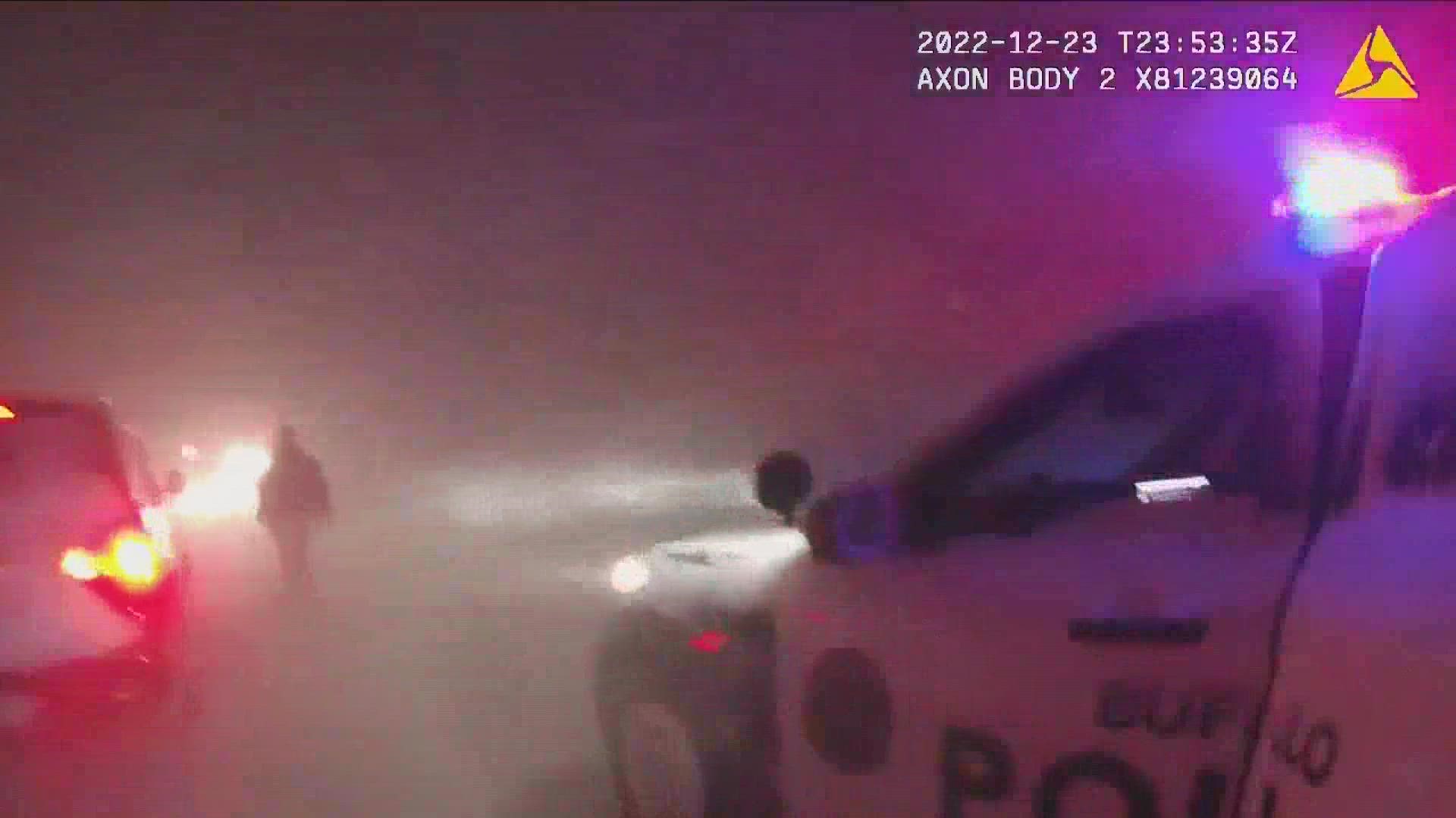 The department released six videos, which show heroic efforts from police officers.