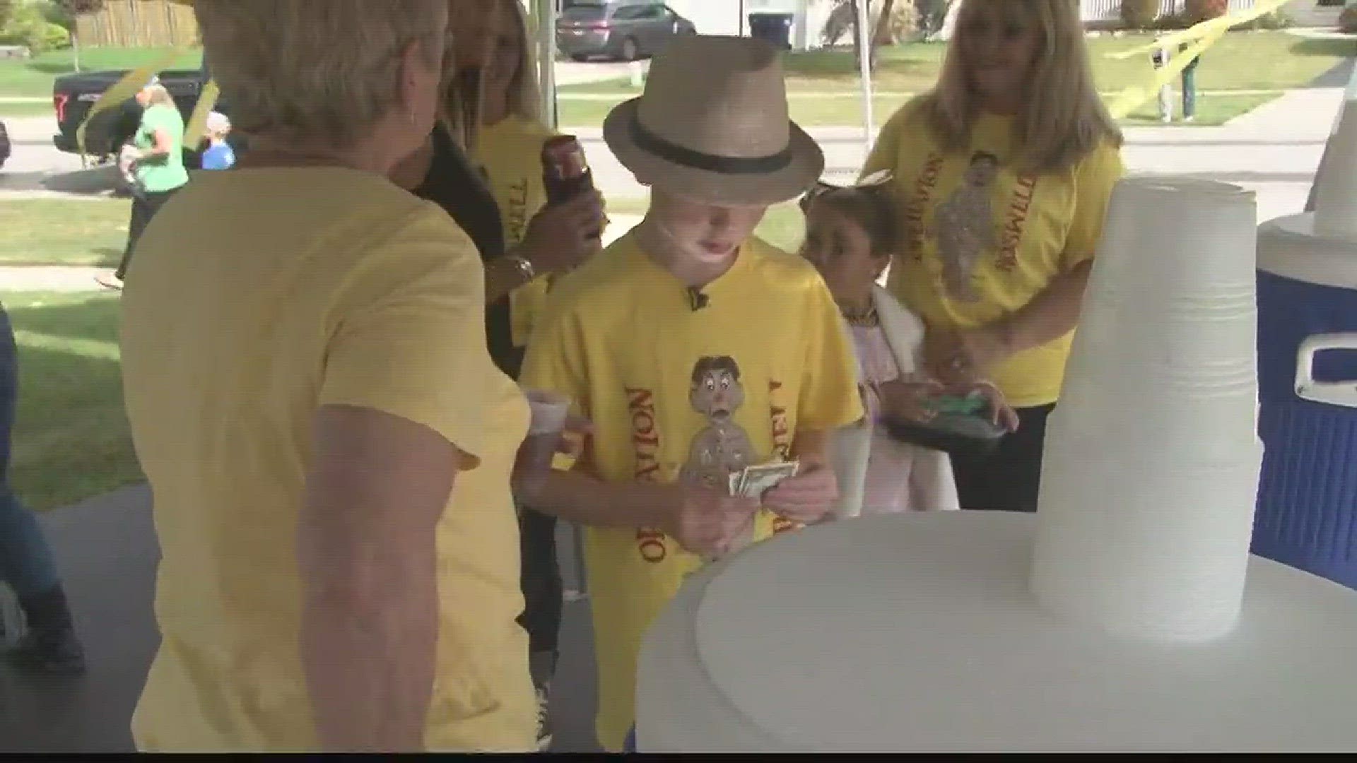 Today we meet a 5th grader from Pinehurst Elementary who is helping kids, one glass of lemonade at a time.