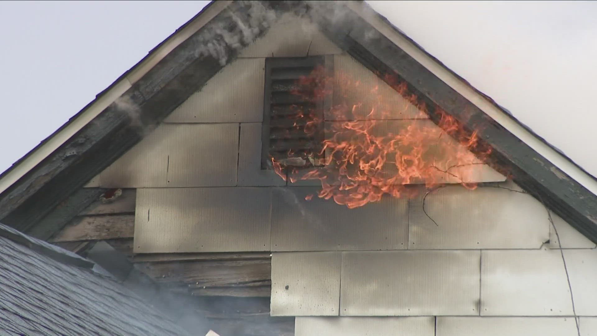 Buffalo Fire fought a blaze at a vacant house on the city's west side