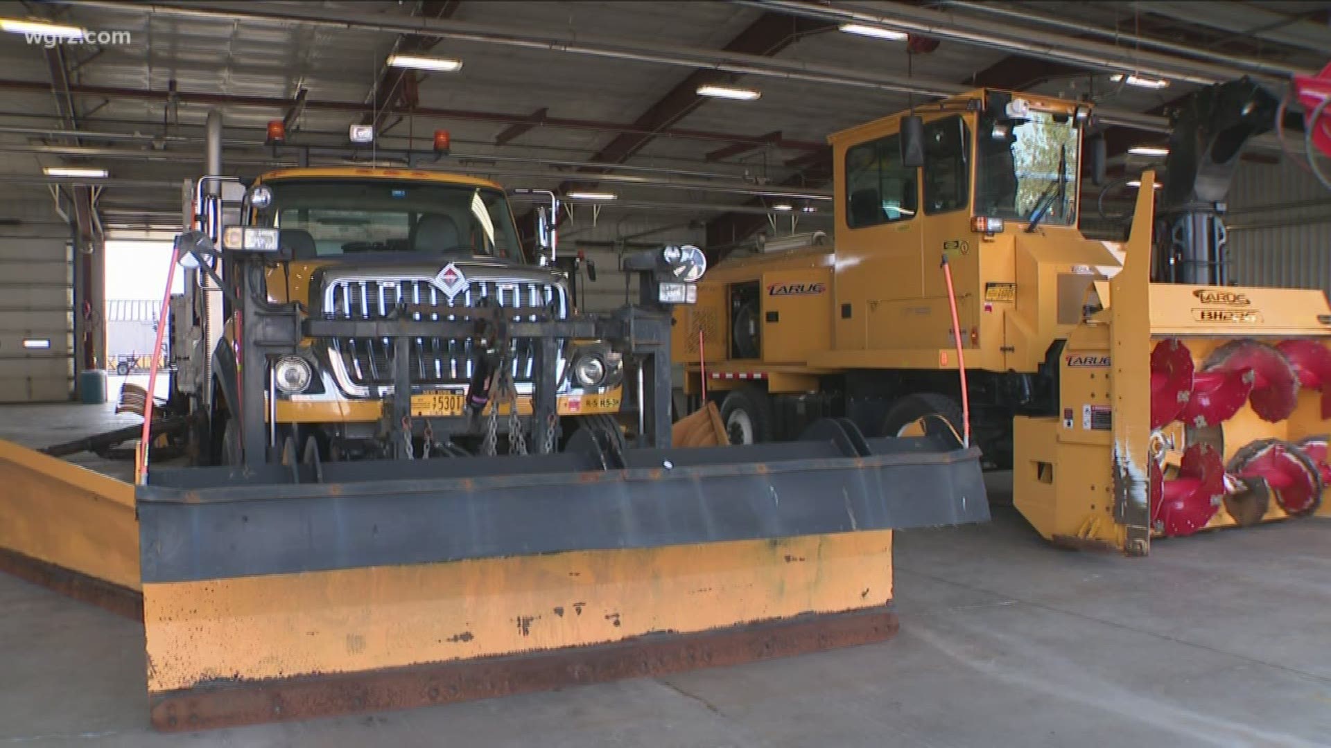 And now has 181 plow trucks ready to clear Western New York roadways