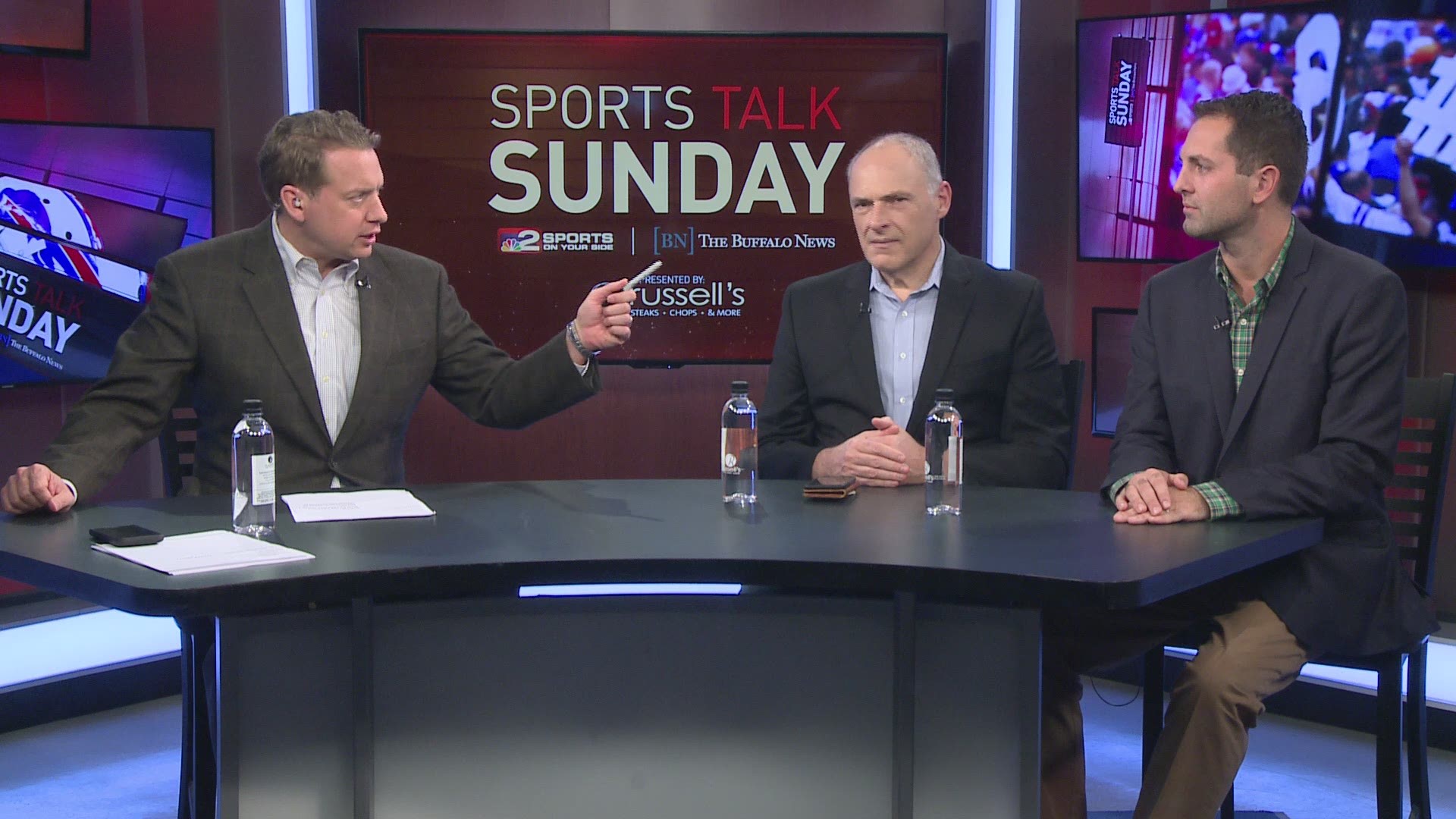 The Sports Talk Sunday crew previews the Bills game against Chicago.