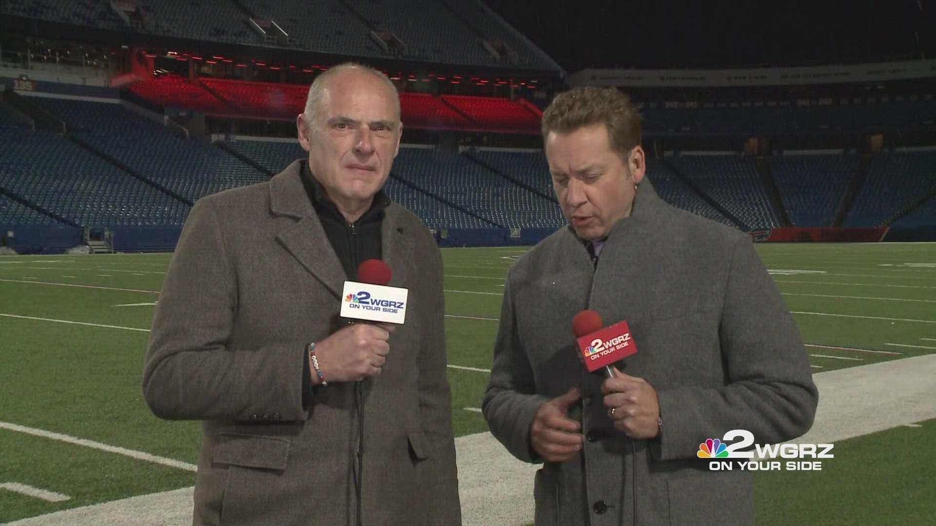 Channel 2 Sports Director Adam Benigni and WGRZ Bills/NFL Insider Vic Carucci discuss the Bills' Week 10 home loss to the Minnesota Vikings.