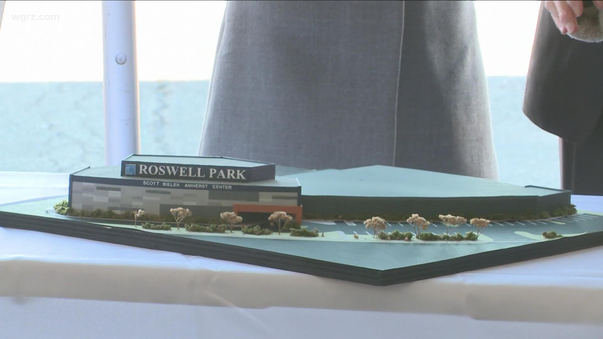 Groundbreaking for Roswell Amherst Center