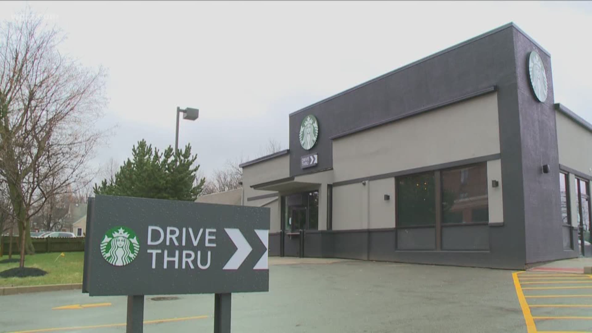 Starbucks opened a new location at the corner of Main Street and South Forest Road.