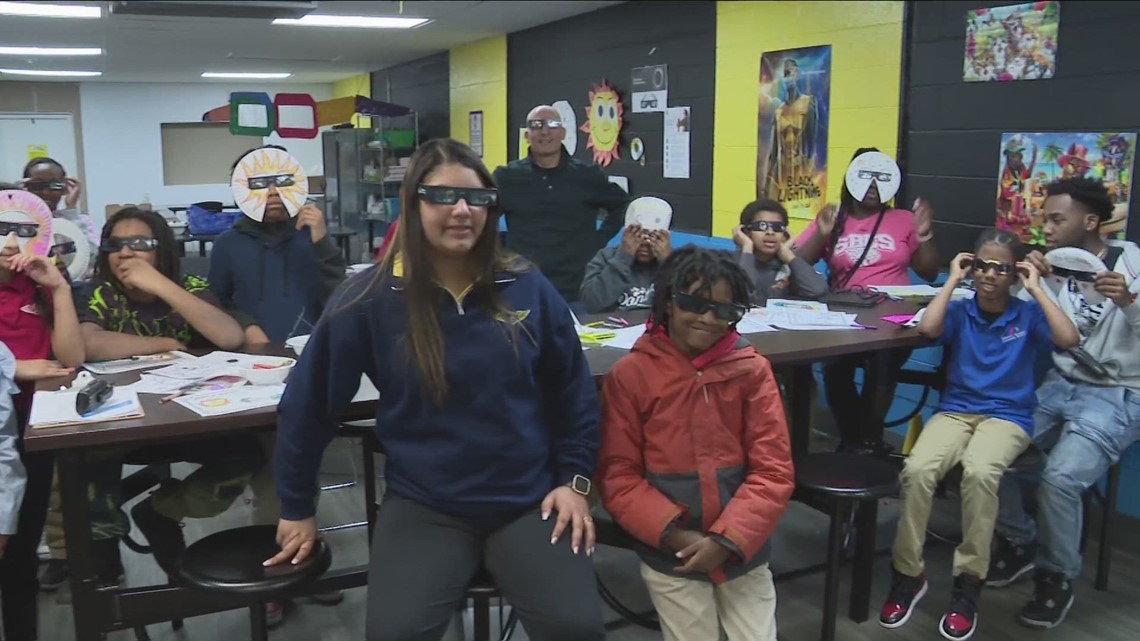 A Boys & Girls Club in Buffalo receives eclipse glasses