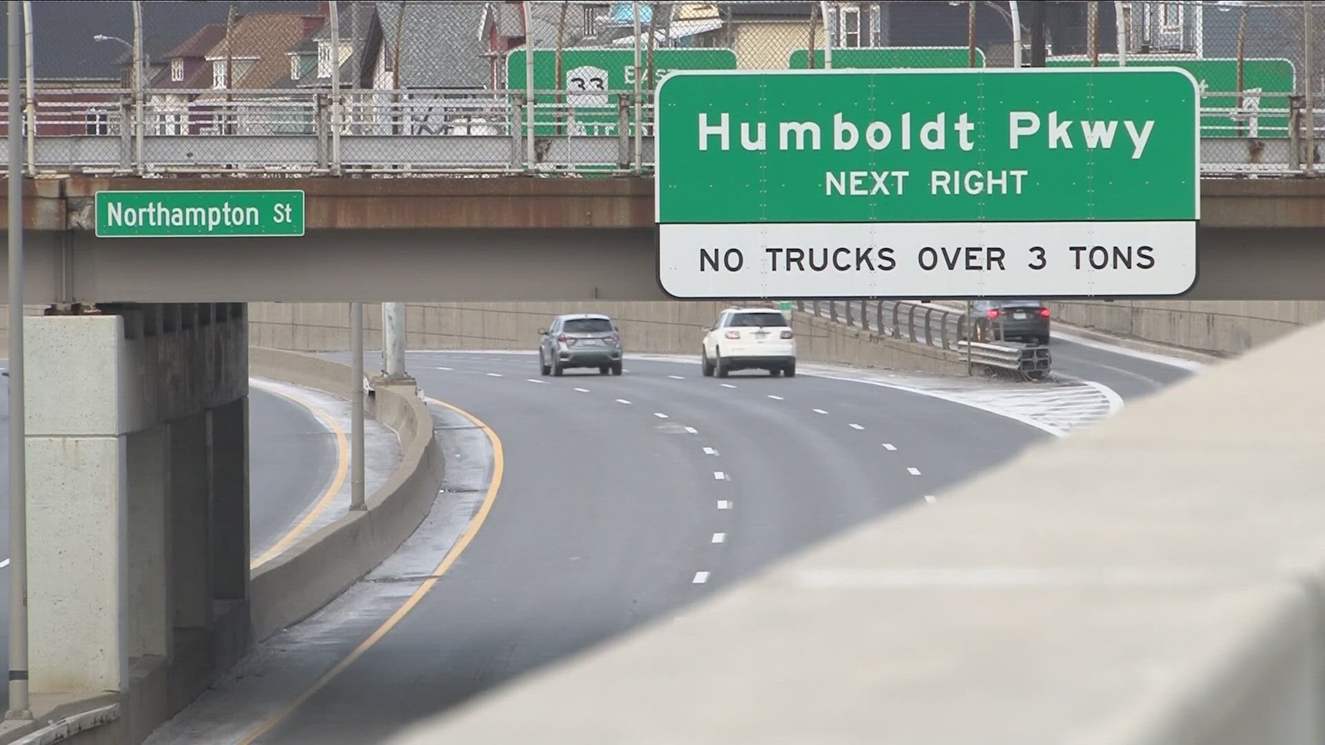 A lawsuit against the NYSDOT has been filed by residents of the Humboldt Parkway asks a judge to force the required studies on the impact of the $1B project.