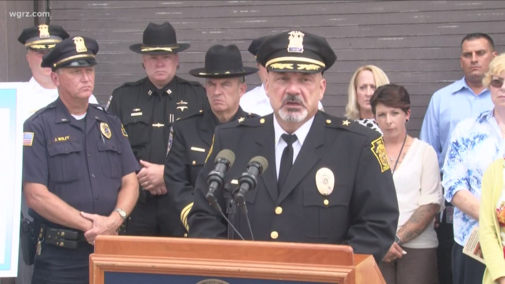 Town of Tonawanda police Chief Jerome Uschold is stepping down.
