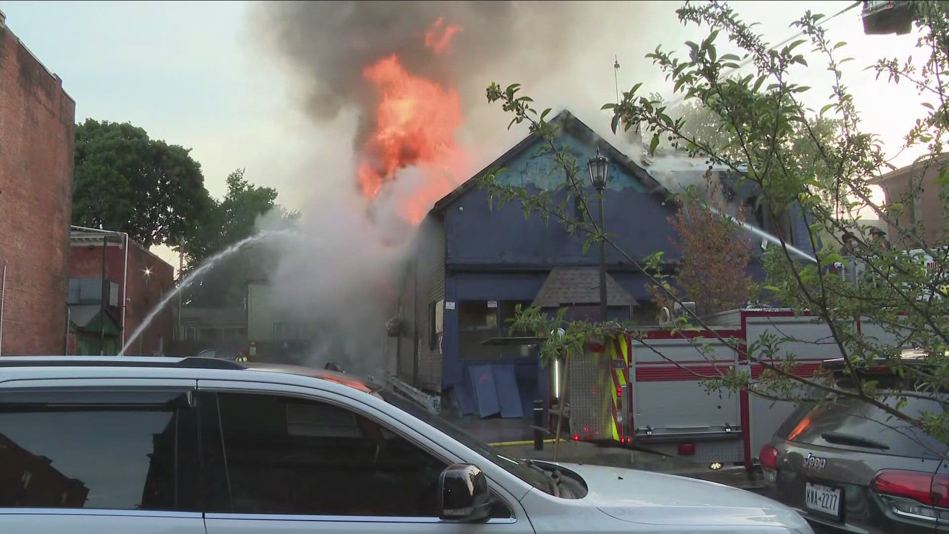 The fire that destroyed the Old Pink Flamingo on Allen Street was intentionally set, Buffalo Fire Commissioner William Renaldo said, Thursday evening.