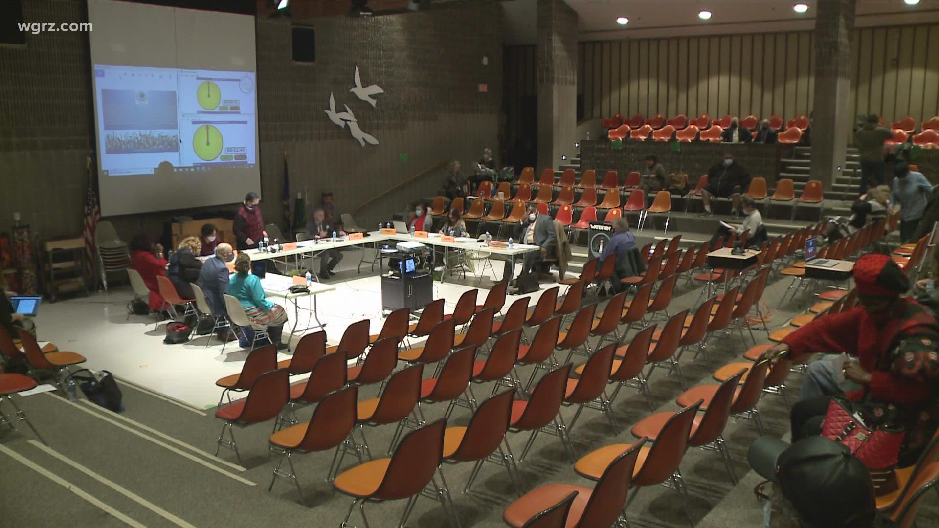 Buffalo school board tables raises