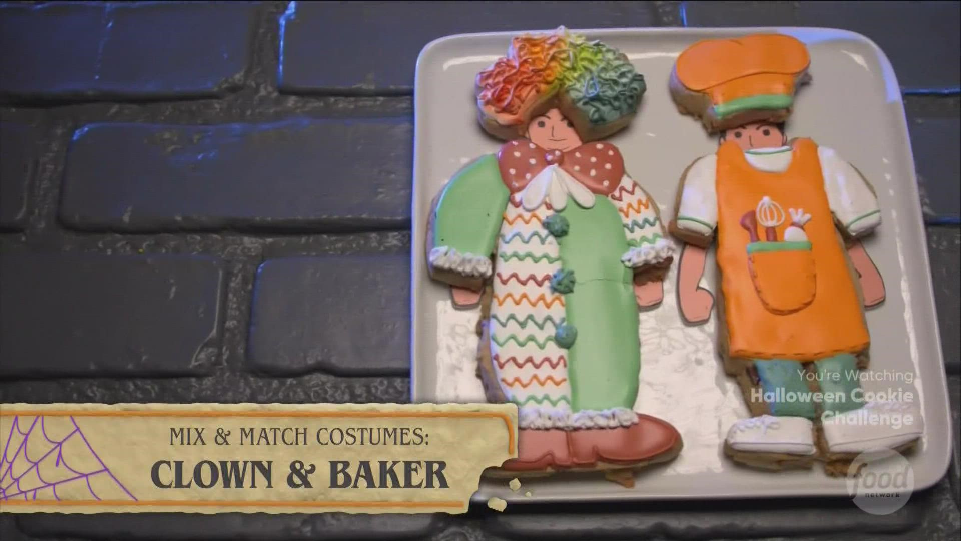 Brian Muffoletto represented the Bakers Men in the episode, making Halloween costumes out of cookie.
