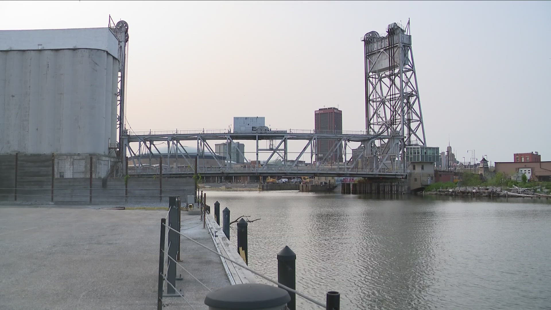 The Michigan Avenue Lift Bridge that is located over the Buffalo River will be closing on the weekdays.
