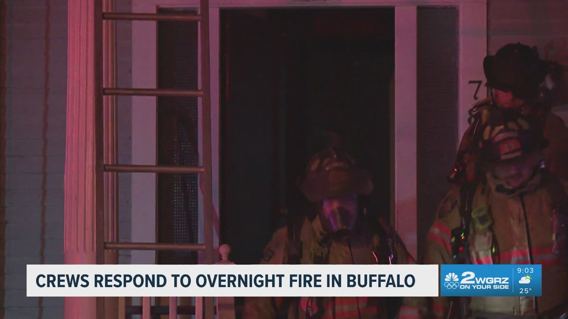 Crews respond to overnight fire in Buffalo | wgrz.com