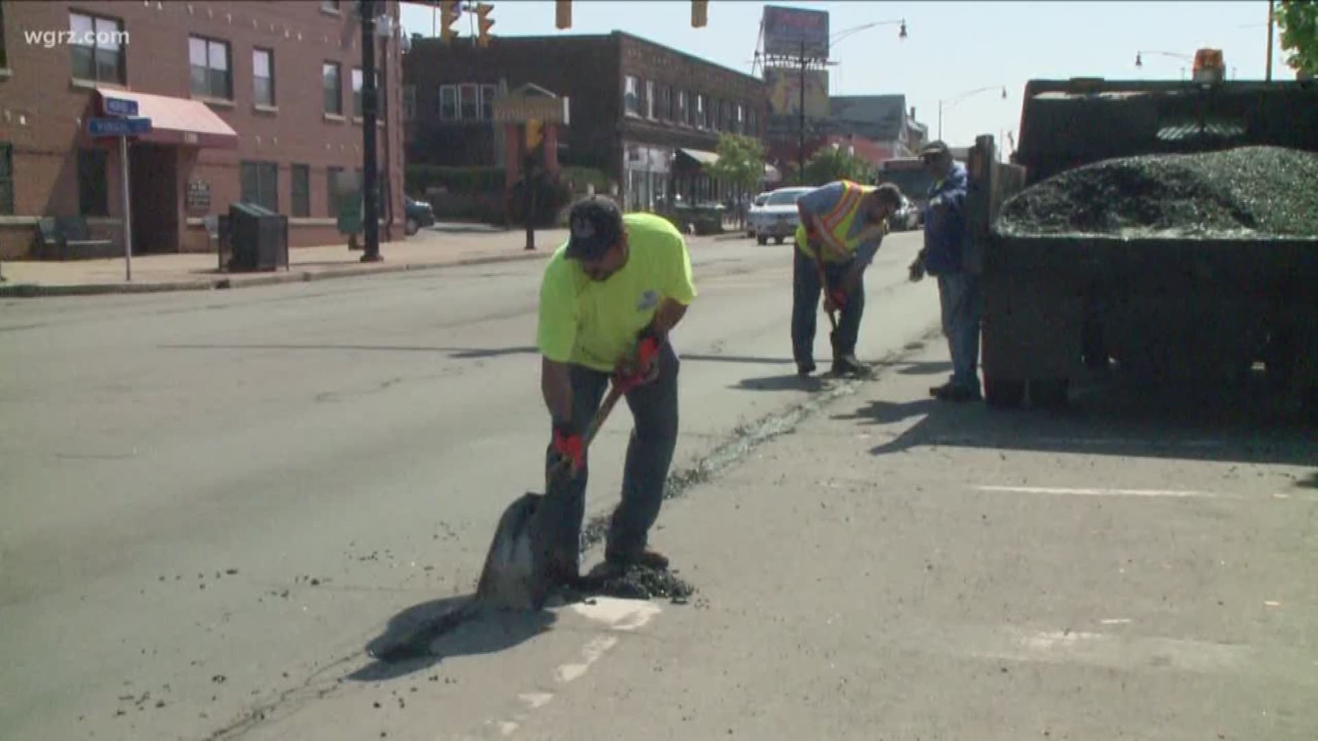 Buffalo Pothole Blitz Around Memorial Day Weekend