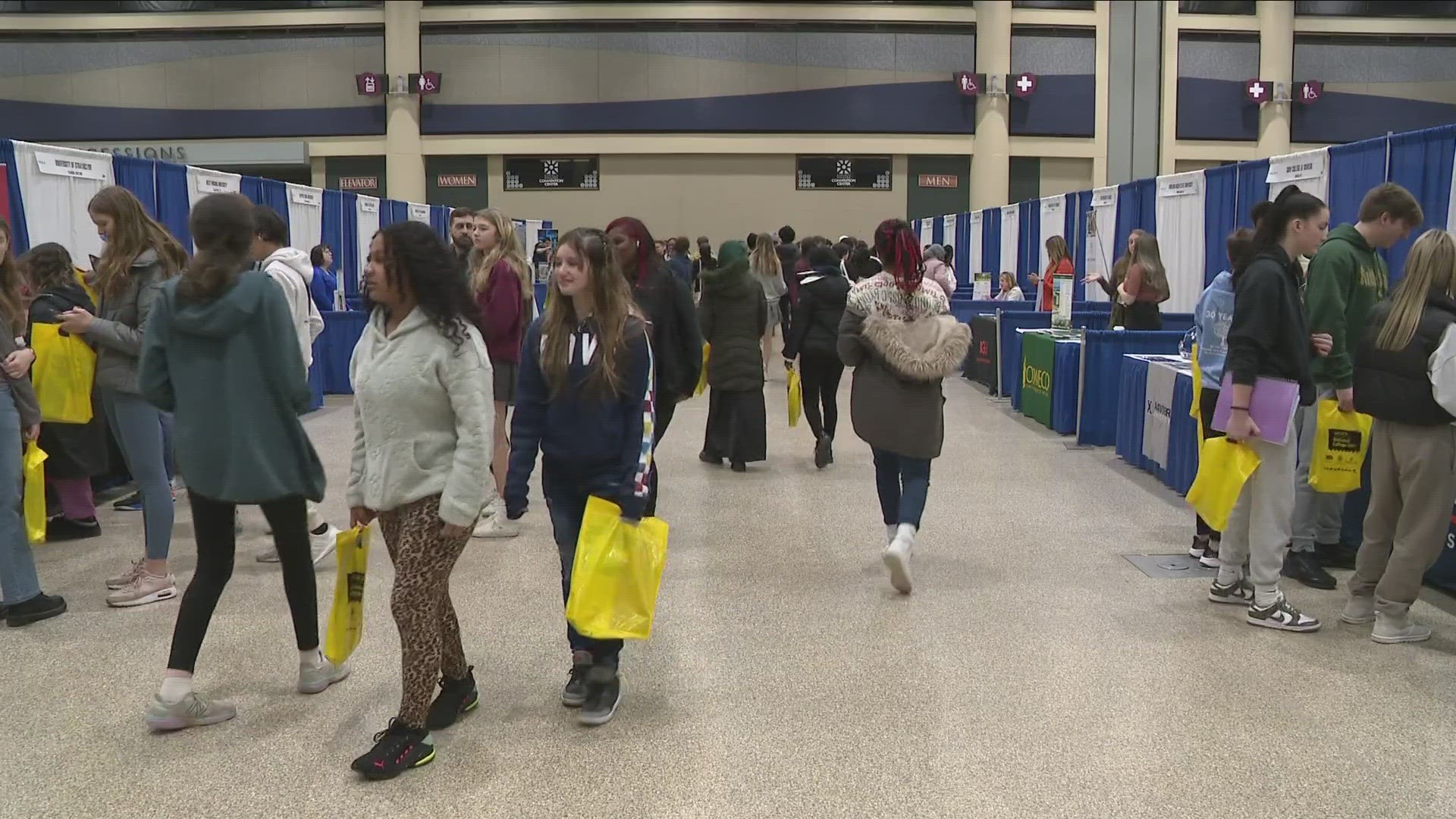 Buffalo National College Fair has returned to convention center in downtown Buffalo.