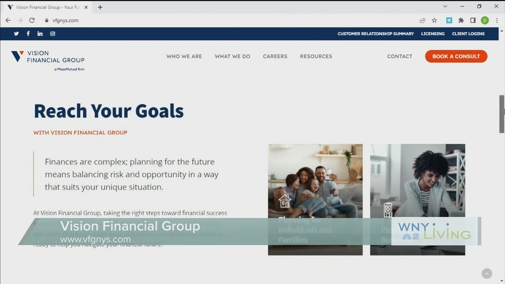 WNY Living - March 18th - Vision Financial Group - THIS VIDEO IS SPONSORED BY VISION FINANCIAL GROUP