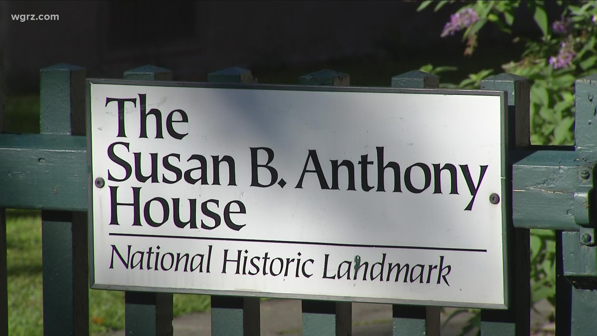 Rochester fire officials are investigating a fire that damaged the Susan B. Anthony Museum and House.