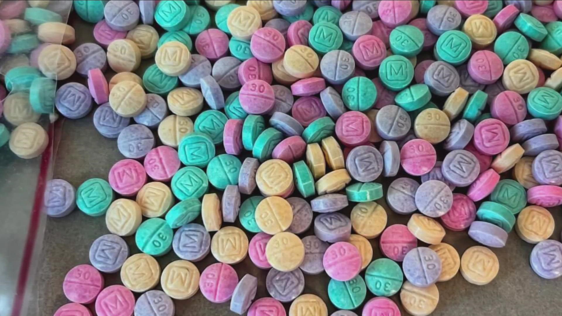 Our local health officials have previously warned anyone who may consider using illicit drugs about the so-called rainbow fentanyl - laced pills resembling candy