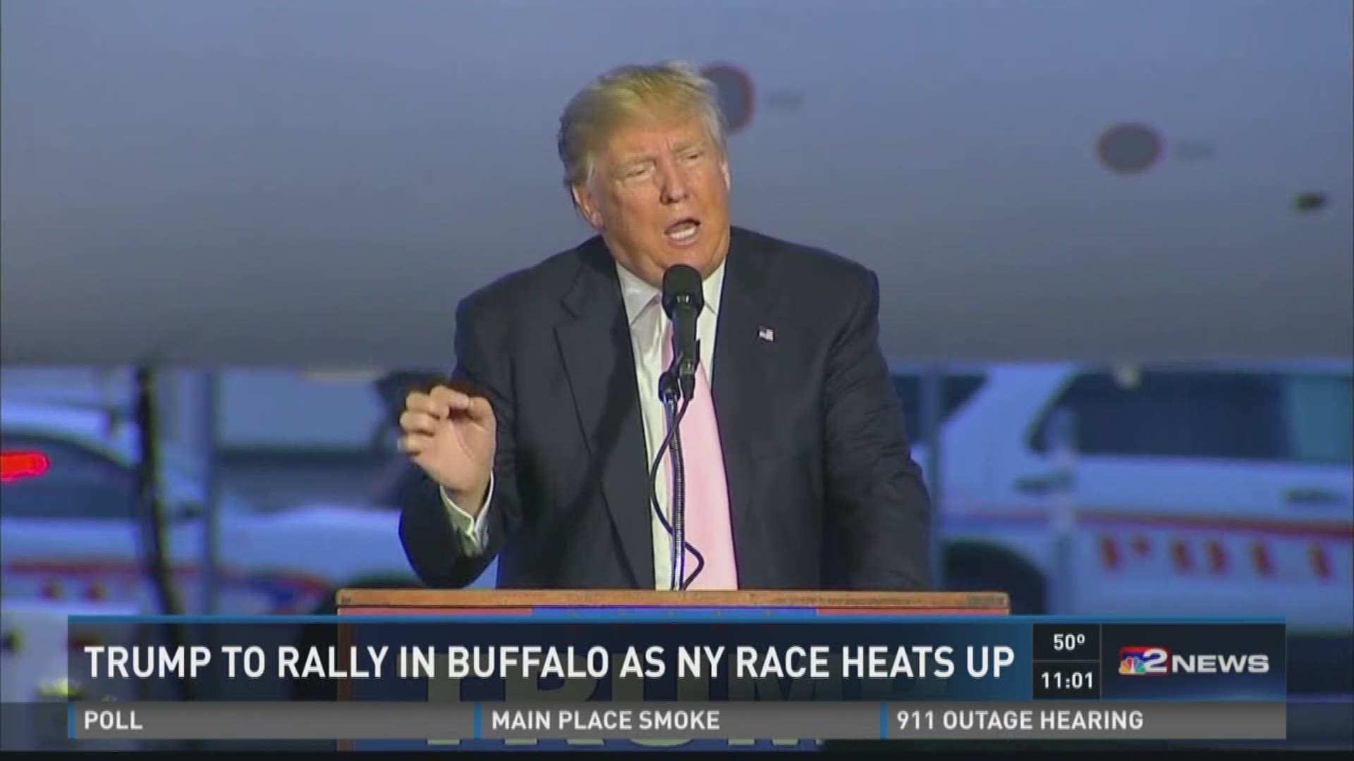 Trump To Rally In Buffalo As New York Race Heats Up