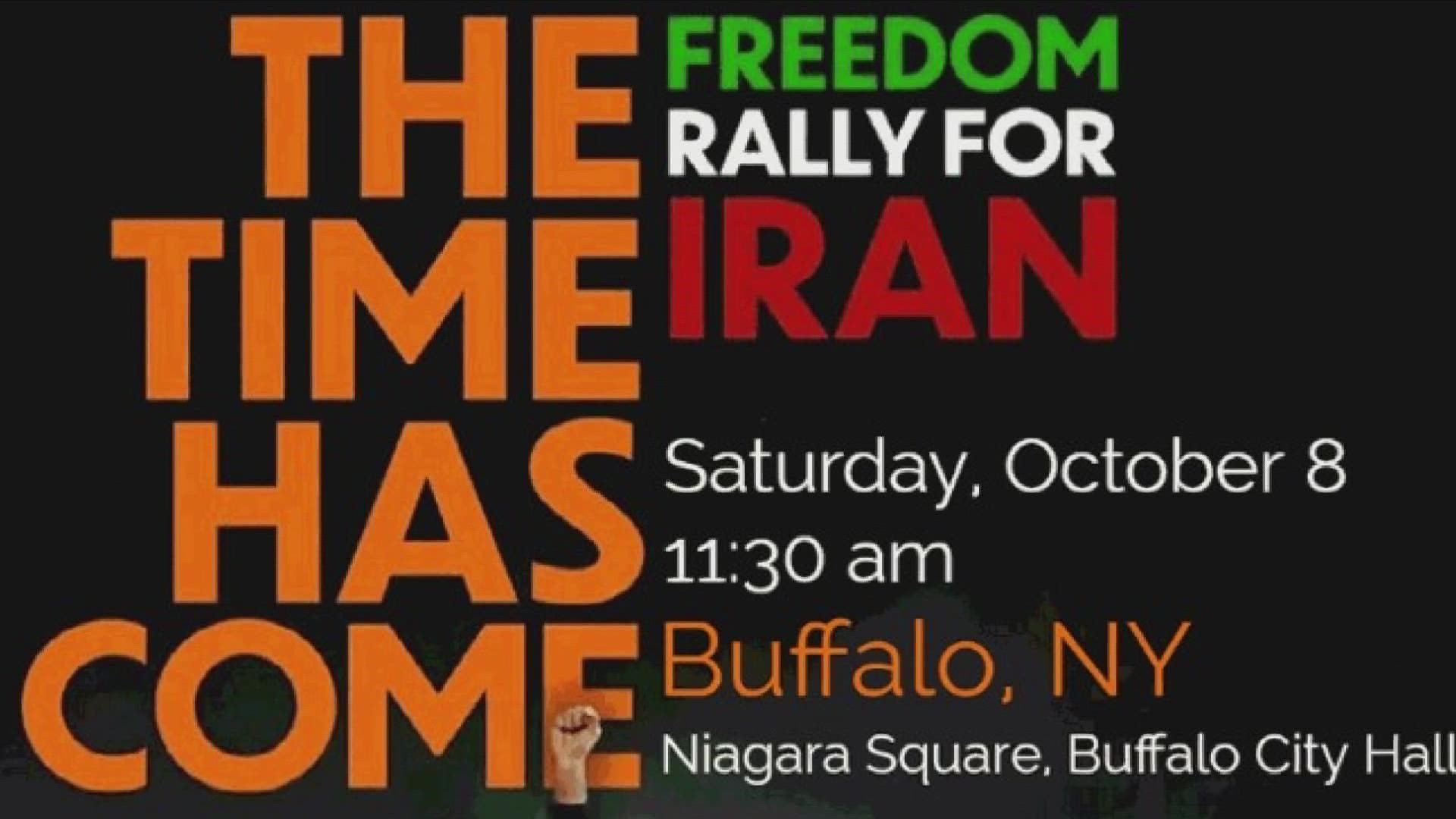 Protest in Niagara Square planned in support of Iranian Women