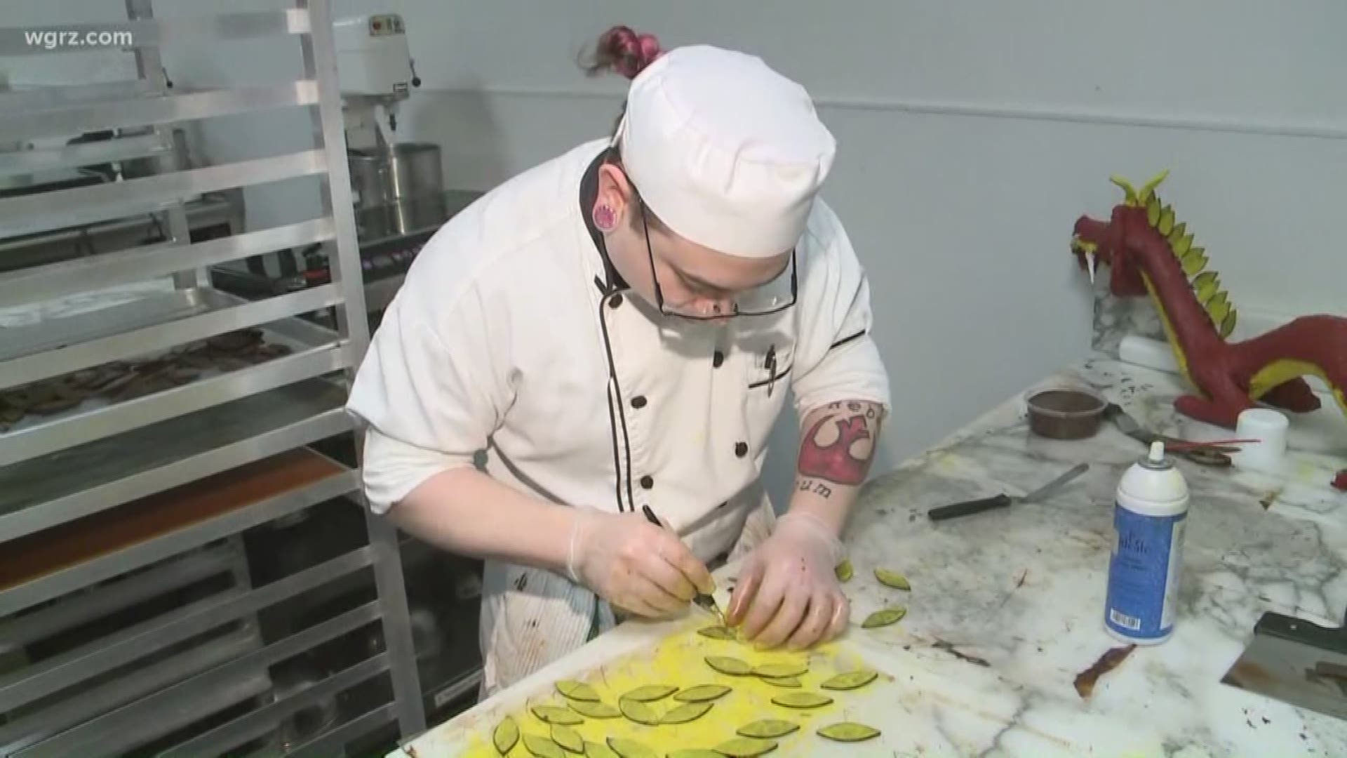 Chefs are cooking up some pretty cool dishes and pastries as part of of a culinary competition in Niagara Falls this weekend.