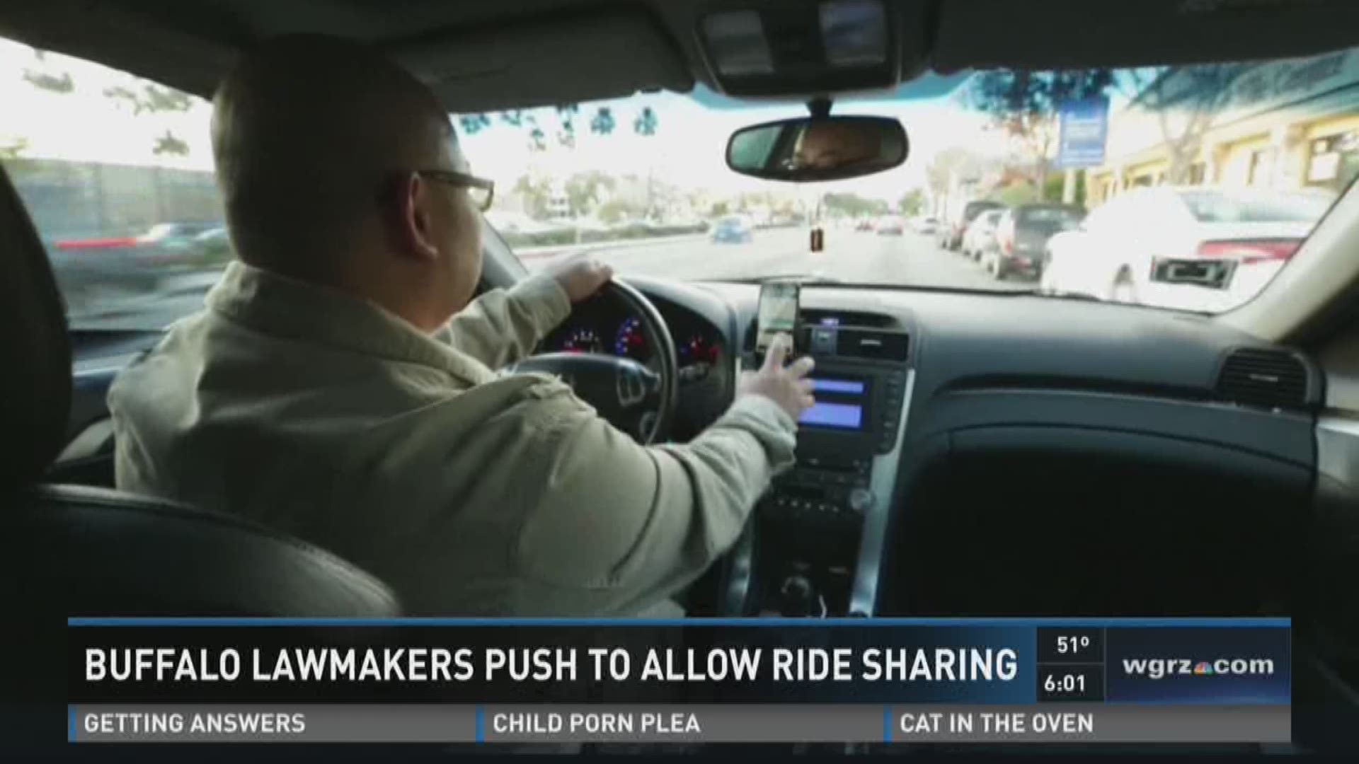 Buffalo Lawmakers Push To Allow Ride Sharing