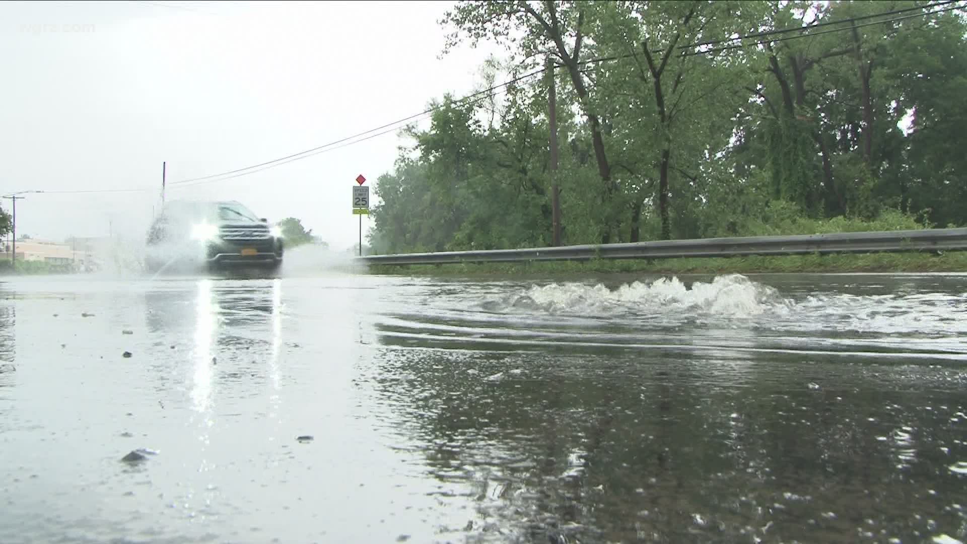 Severe weather causes damage across WNY