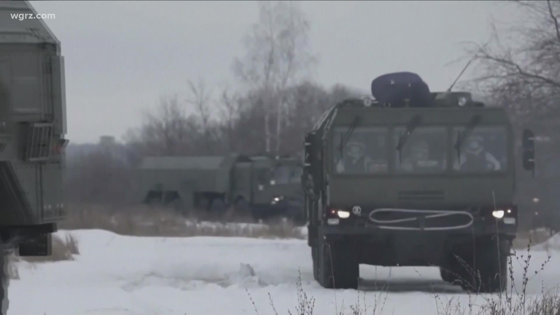 Buffalonians who have family in the Ukraine are concerned for them that there could be a Russian invasion soon.