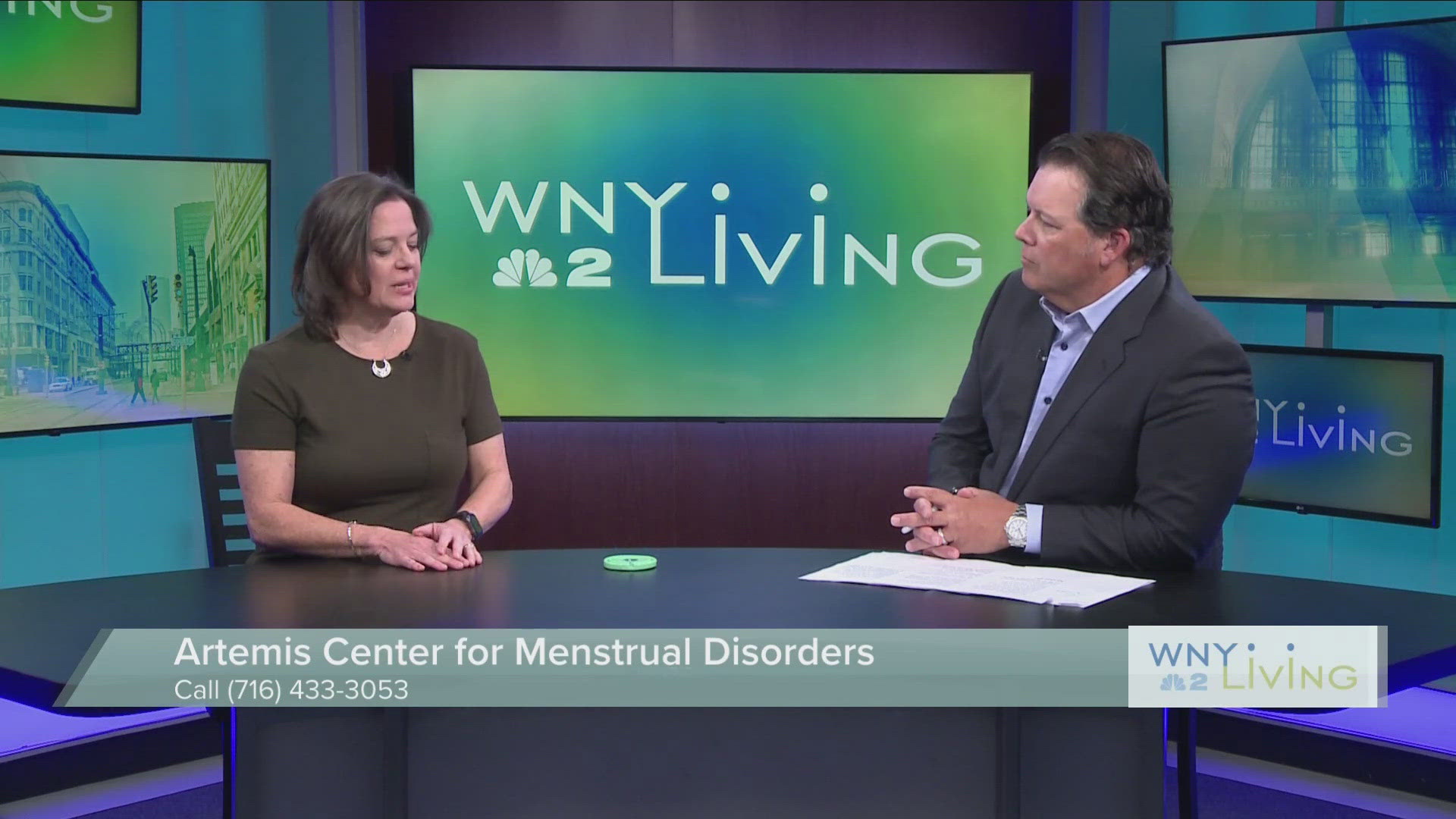 WNY Living - November 16 - Artemis Center for Menstrual Disorders THIS VIDEO IS SPONSORED BY ARTEMIS CENTER FOR MENSTRUAL DISORDERS