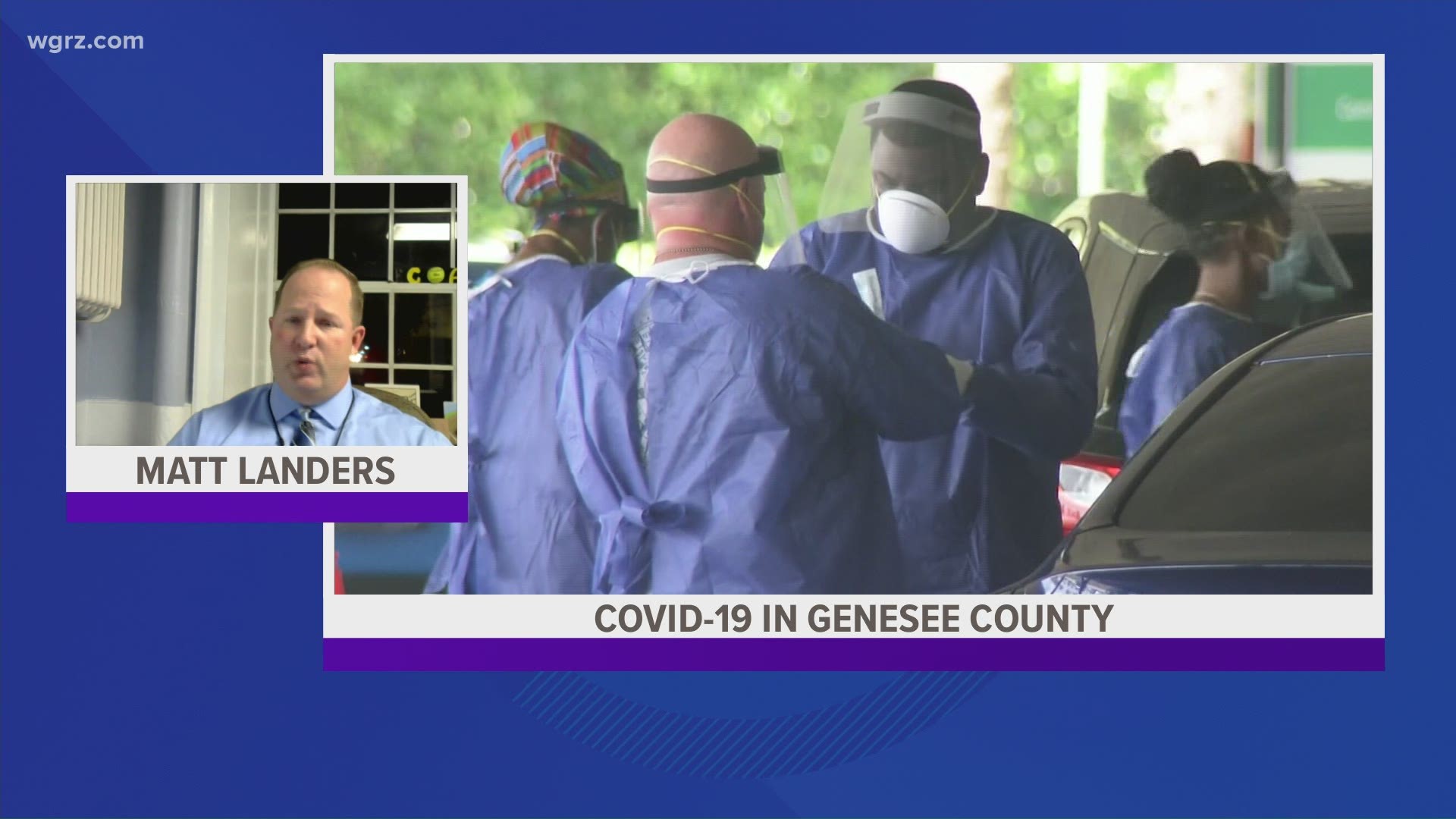 2 On Your Side interviewed Genesee County Manager Matt Landers about the growth of the virus in the county.