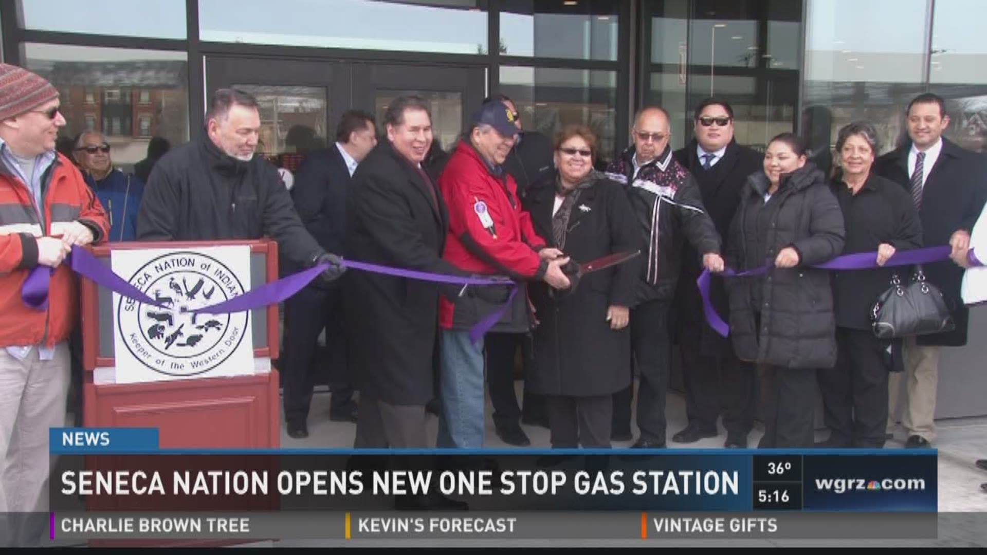 Seneca Nation Opens New One Stop Gas Station