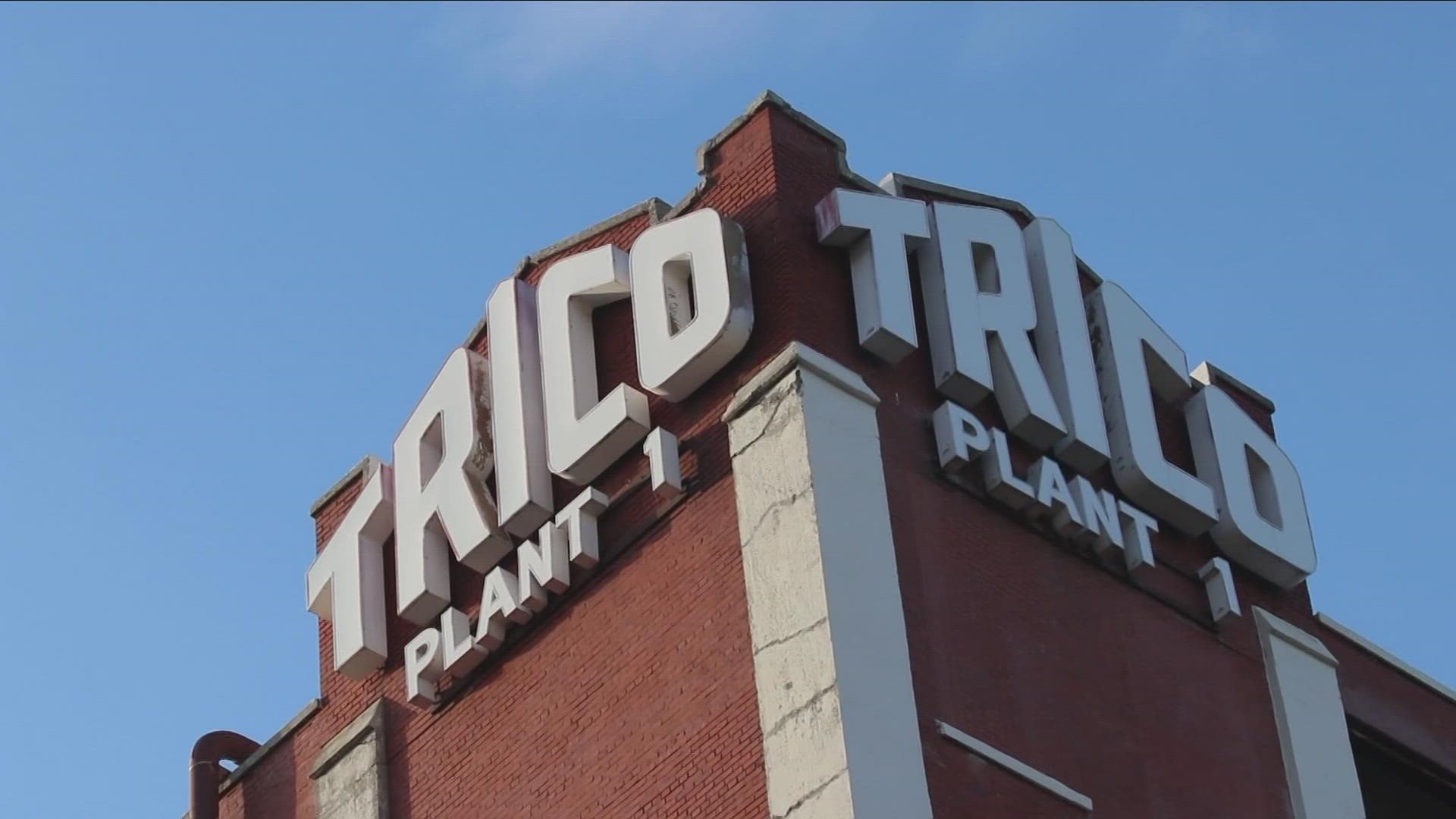 Construction Once Again Underway At The Old TRICO Building