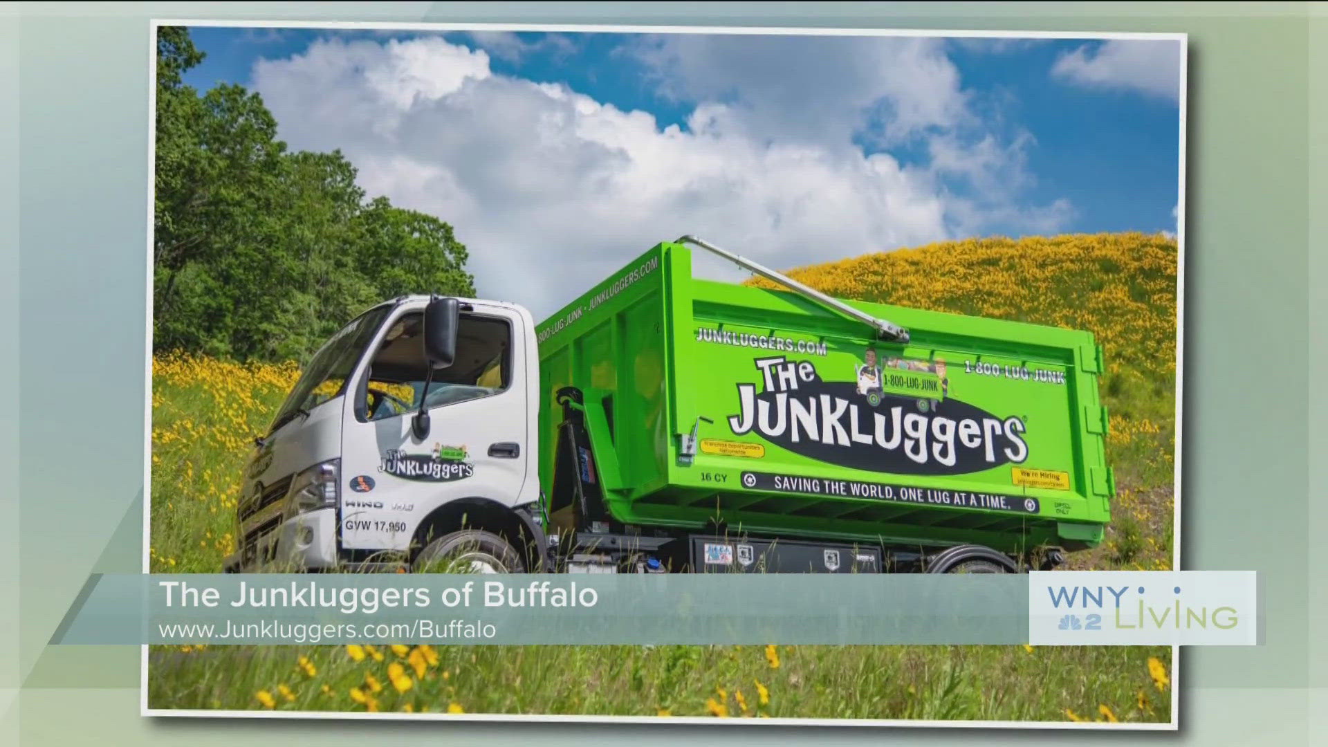 WNY Living- April 27th- The Junkluggers of Buffalo (THIS VIDEO IS SPONOSORED BY THE JUNKLUGGERS OF BUFFALO)