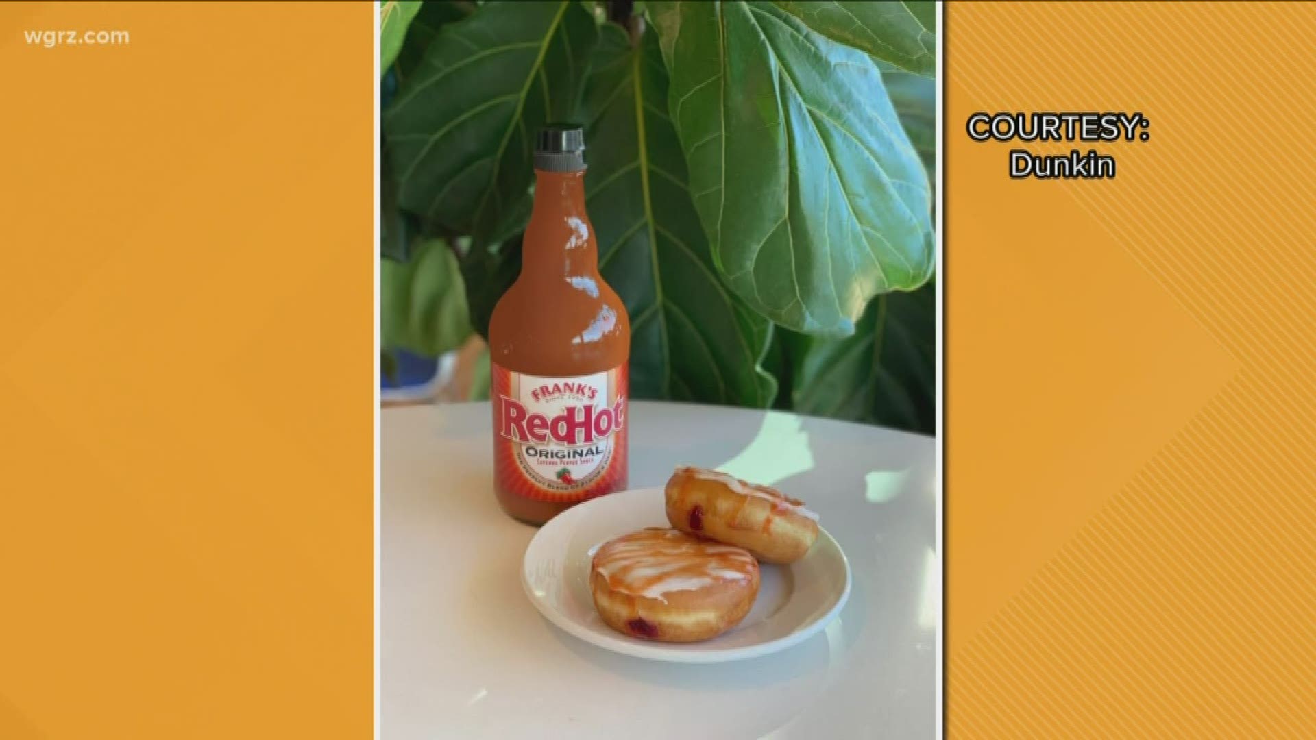 Dunkin' Donuts creates hot sauce donut