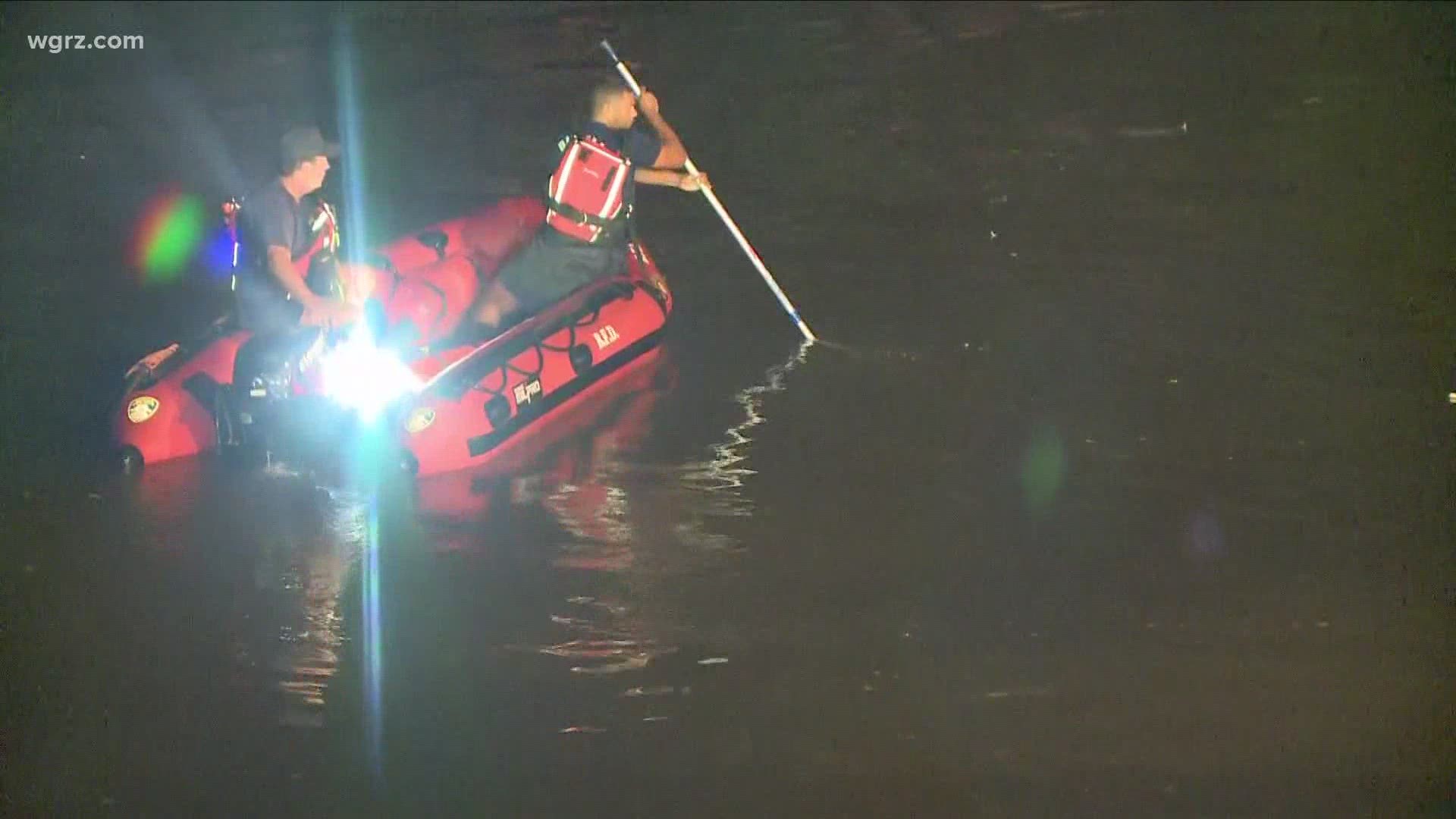 Rescue crews are on a scene in South Buffalo. The incident was reported shortly after midnight.