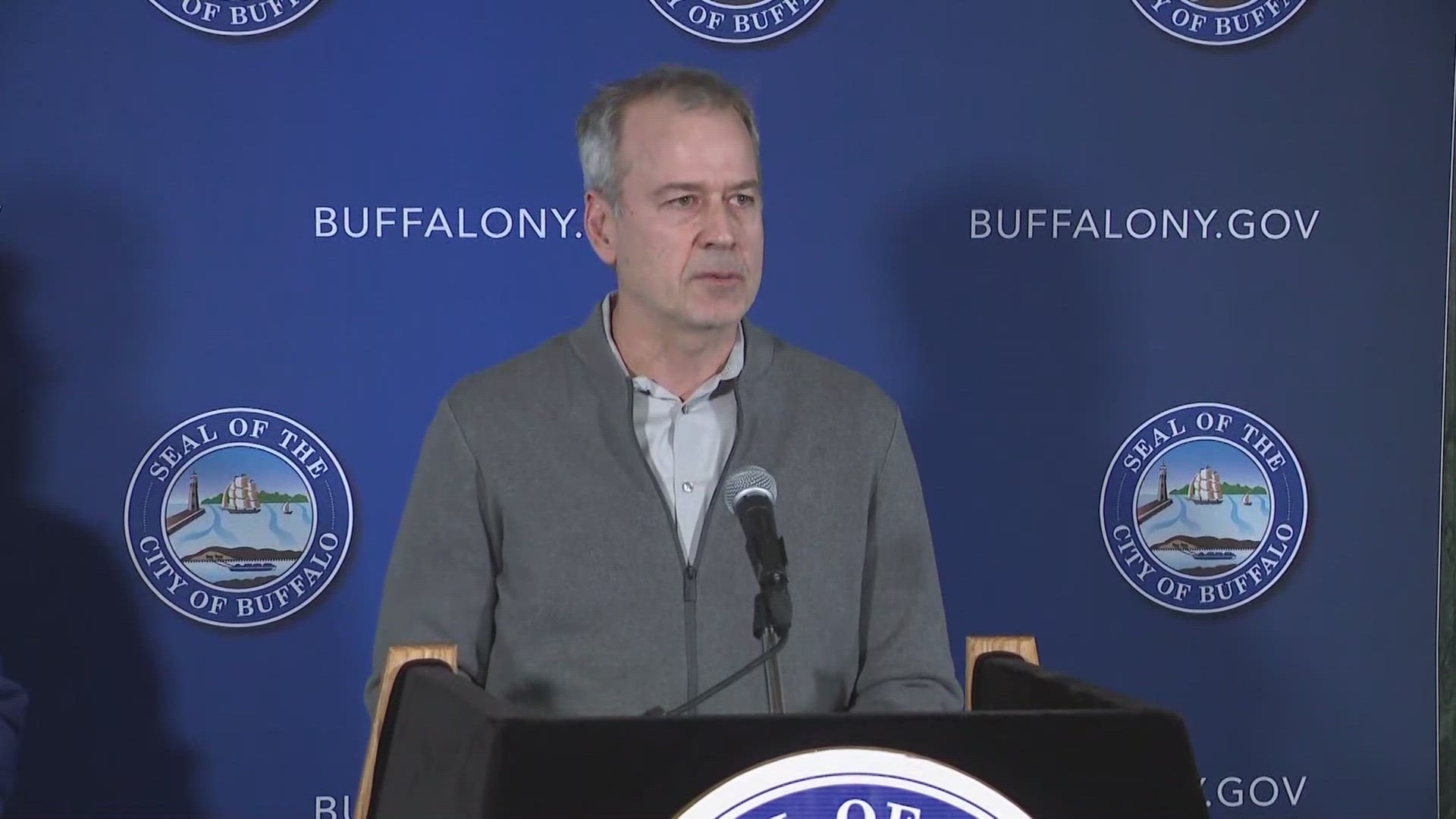 City of Buffalo Officials speak about upcoming high wind warnings