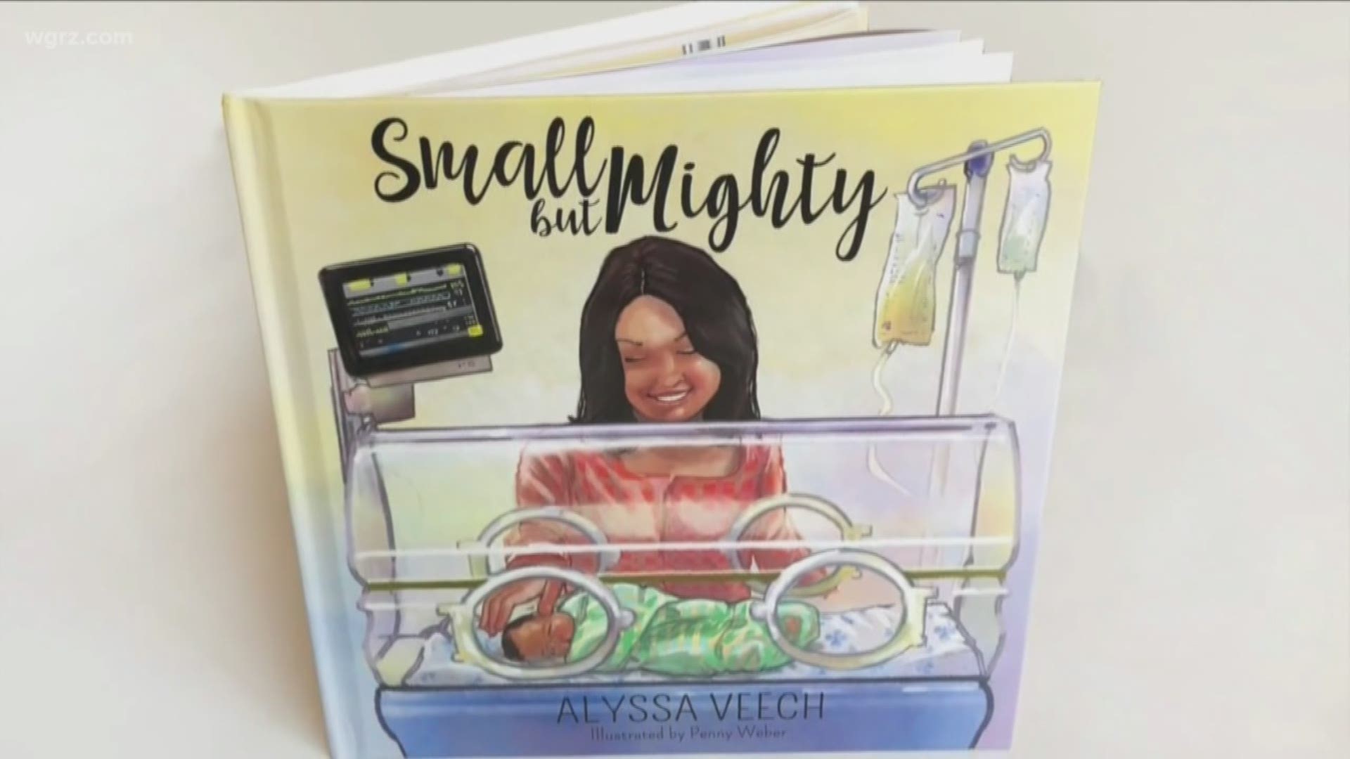Sister's of Charity Hospital nurse, Alyssa Veech, wrote "Small But Mighty" to help parents on the emotional journey of having a preemie in the NICU.