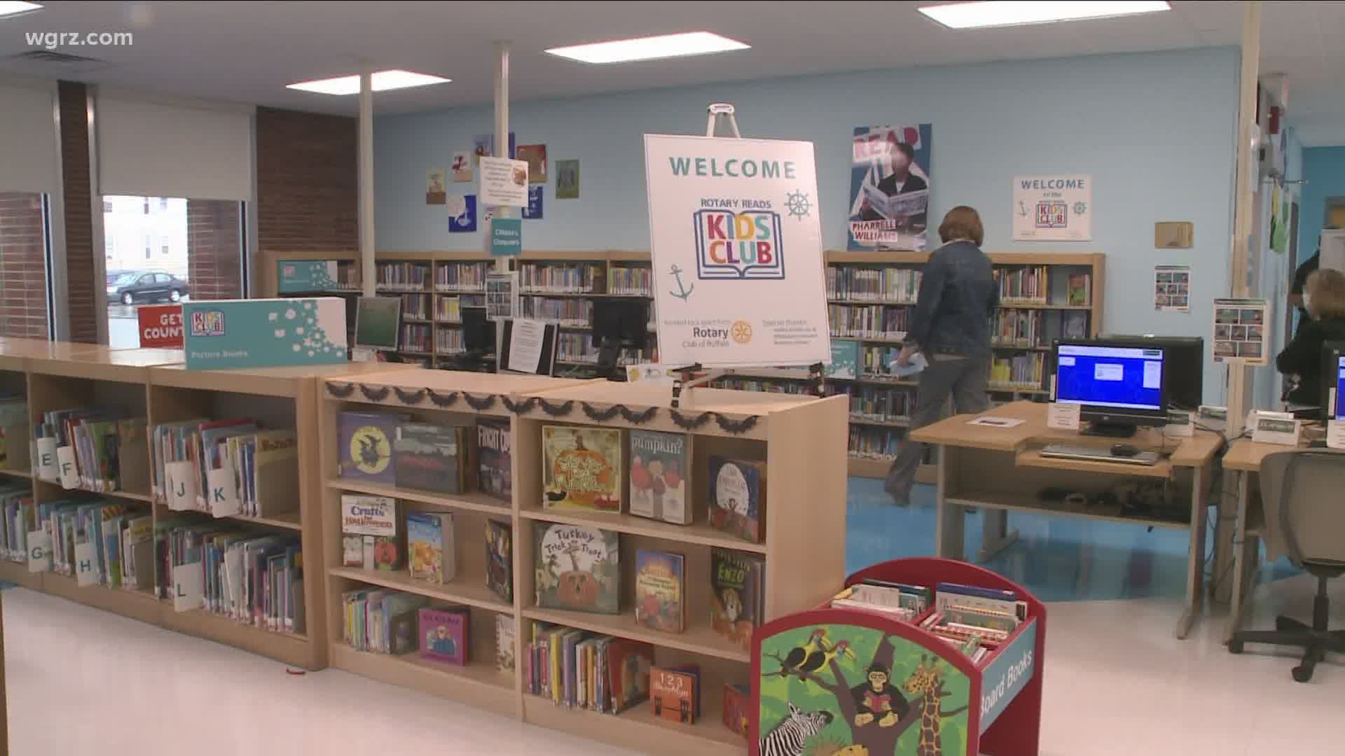 Buffalo And Erie County Public Libraries Open "Rotary Reads Kids Clubs"
