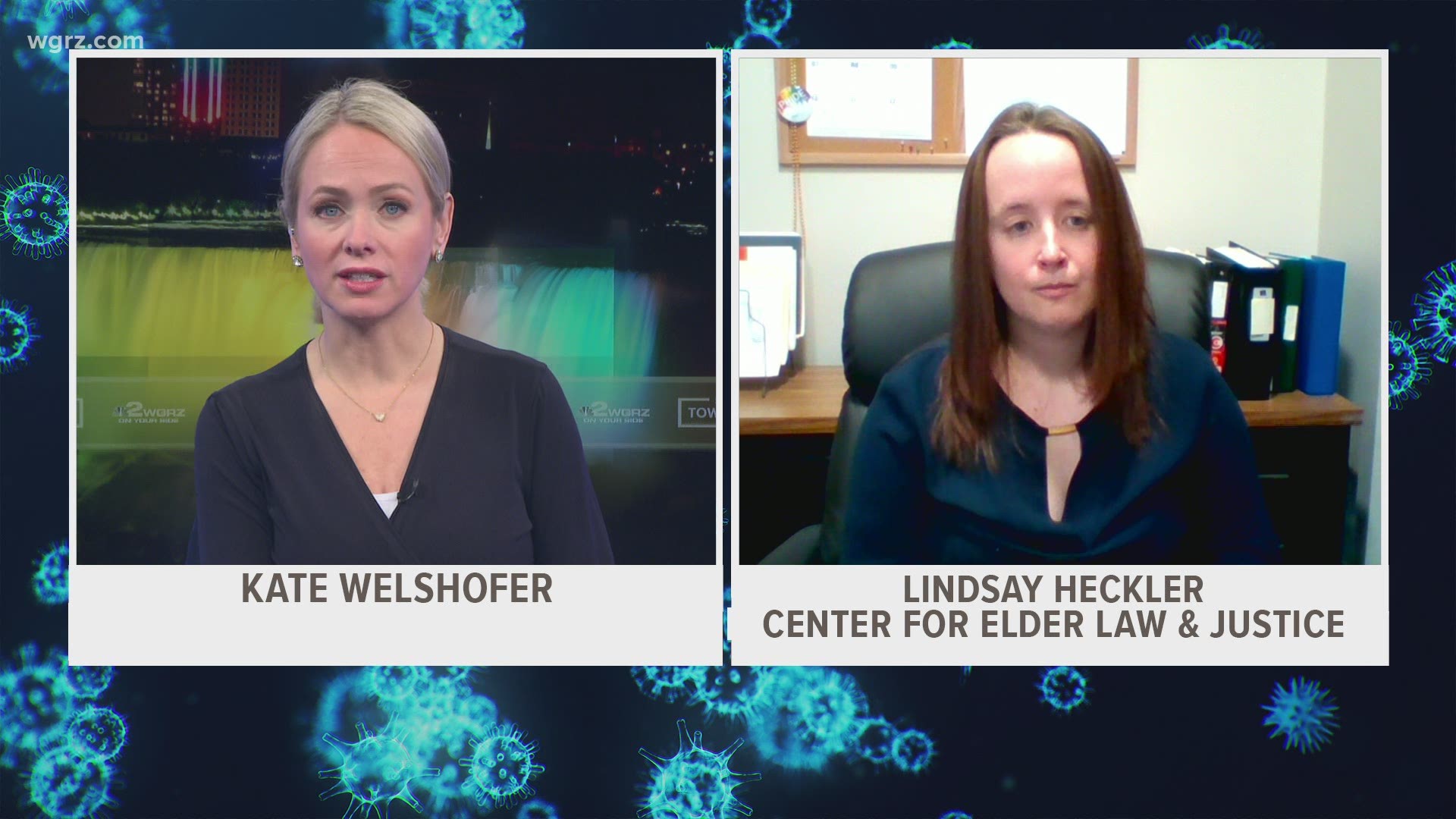 Lindsay Heckler. She's a Supervising Attorney at the Center for Elder Law and Justice here in Buffalo joins on our town hall to discuss Nursing Homes.