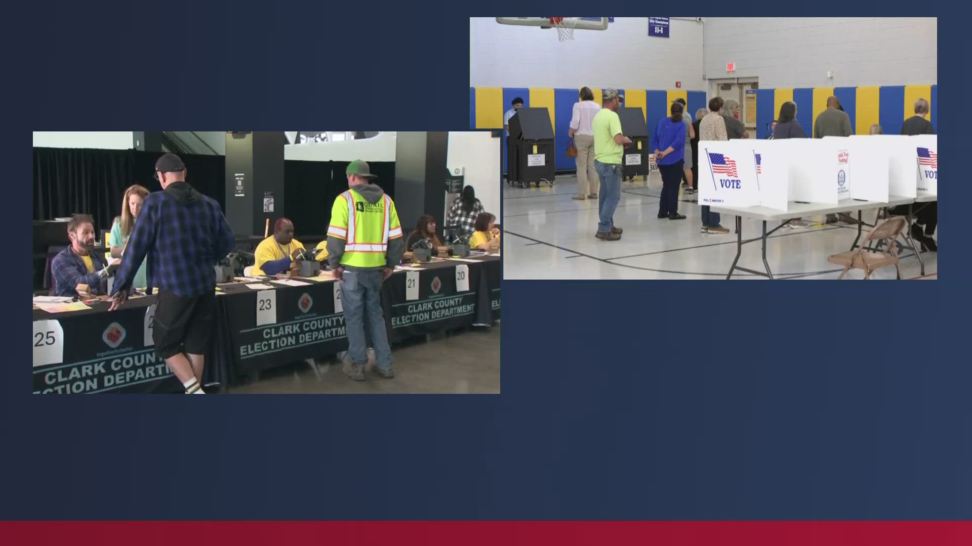 Election Day voter turnout around WNY