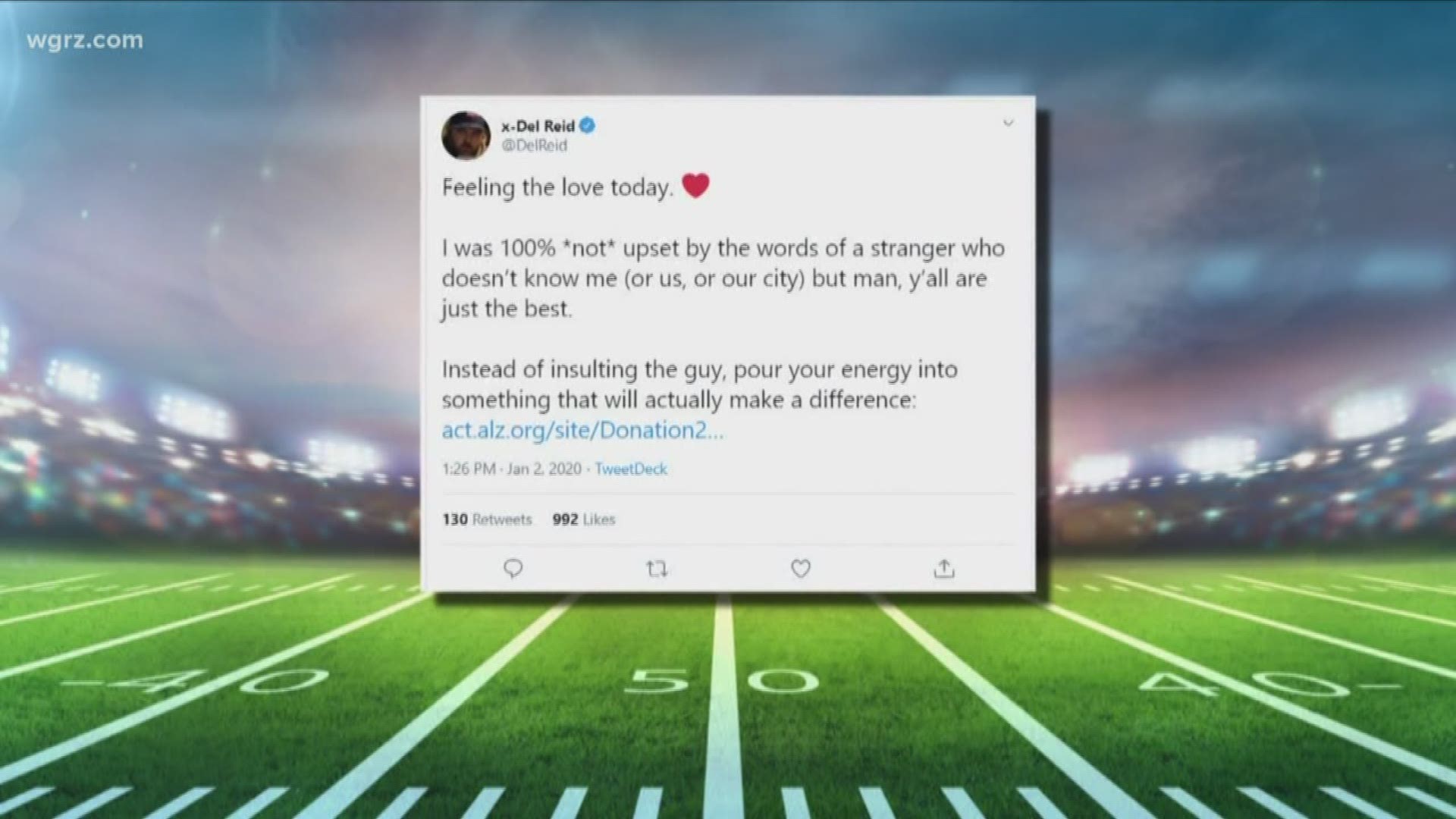 Bills fans show the internet what it really means to be from "the city of good neighbors," after a sports radio host rants about Buffalo.