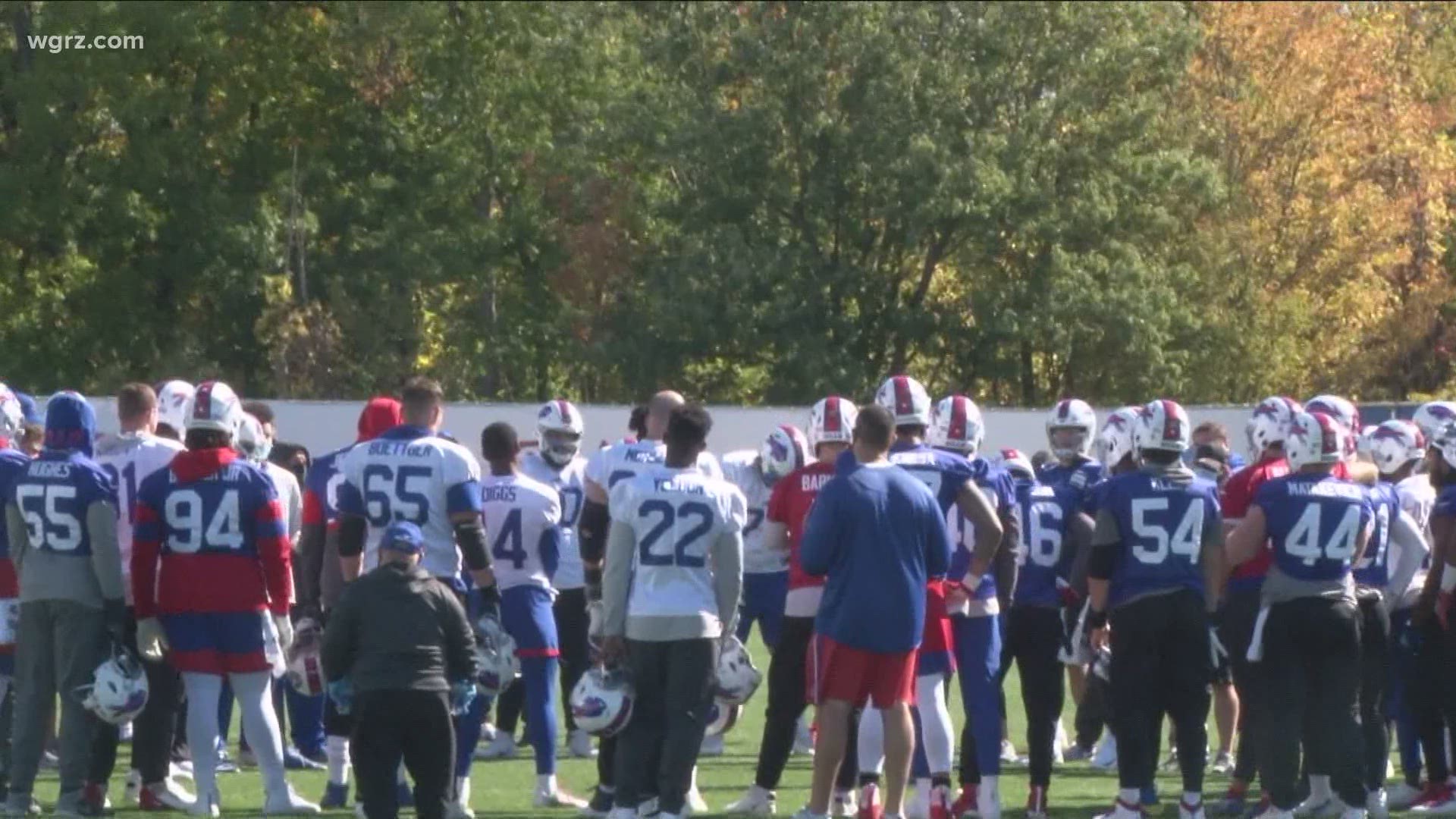Bills players react to positive Titans cases