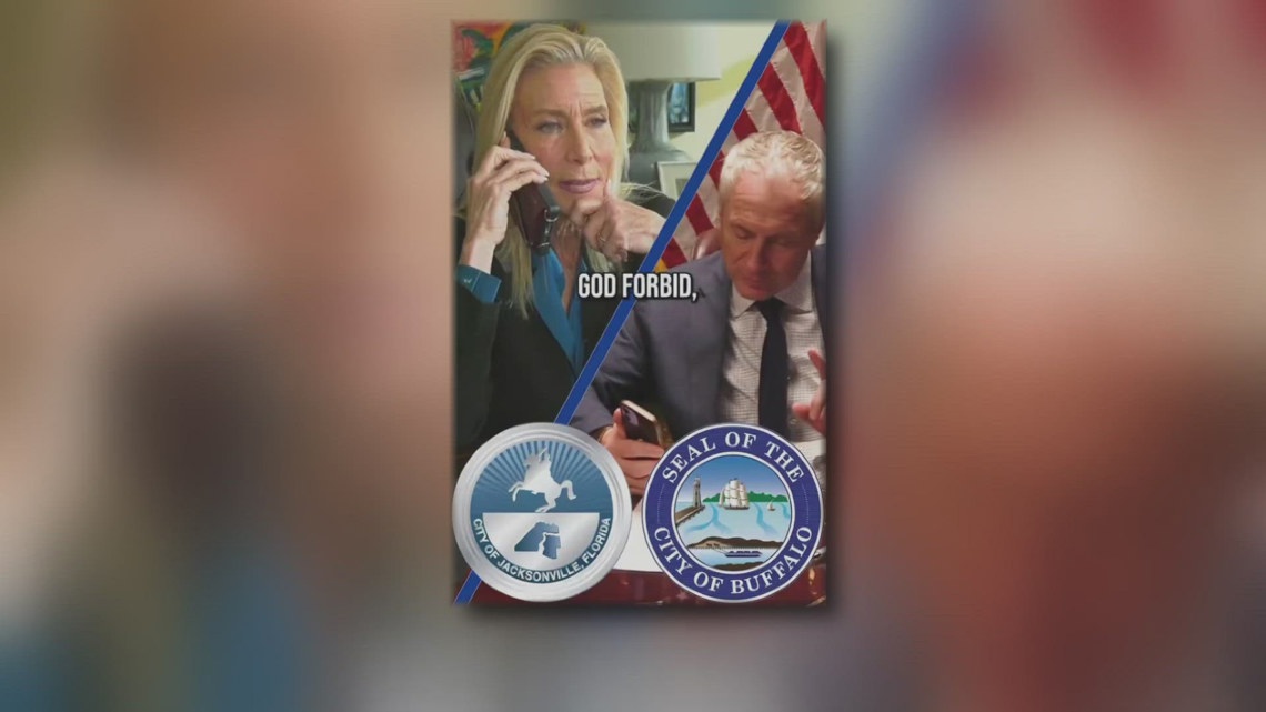 Buffalo, Jacksonville mayors make friendly food wager on Bills-Jaguars playoff game