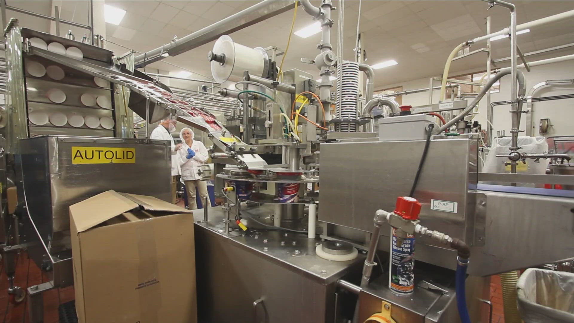 New manufacturing line has the ability to make sorbets, yogurt, non-dairy options, and more