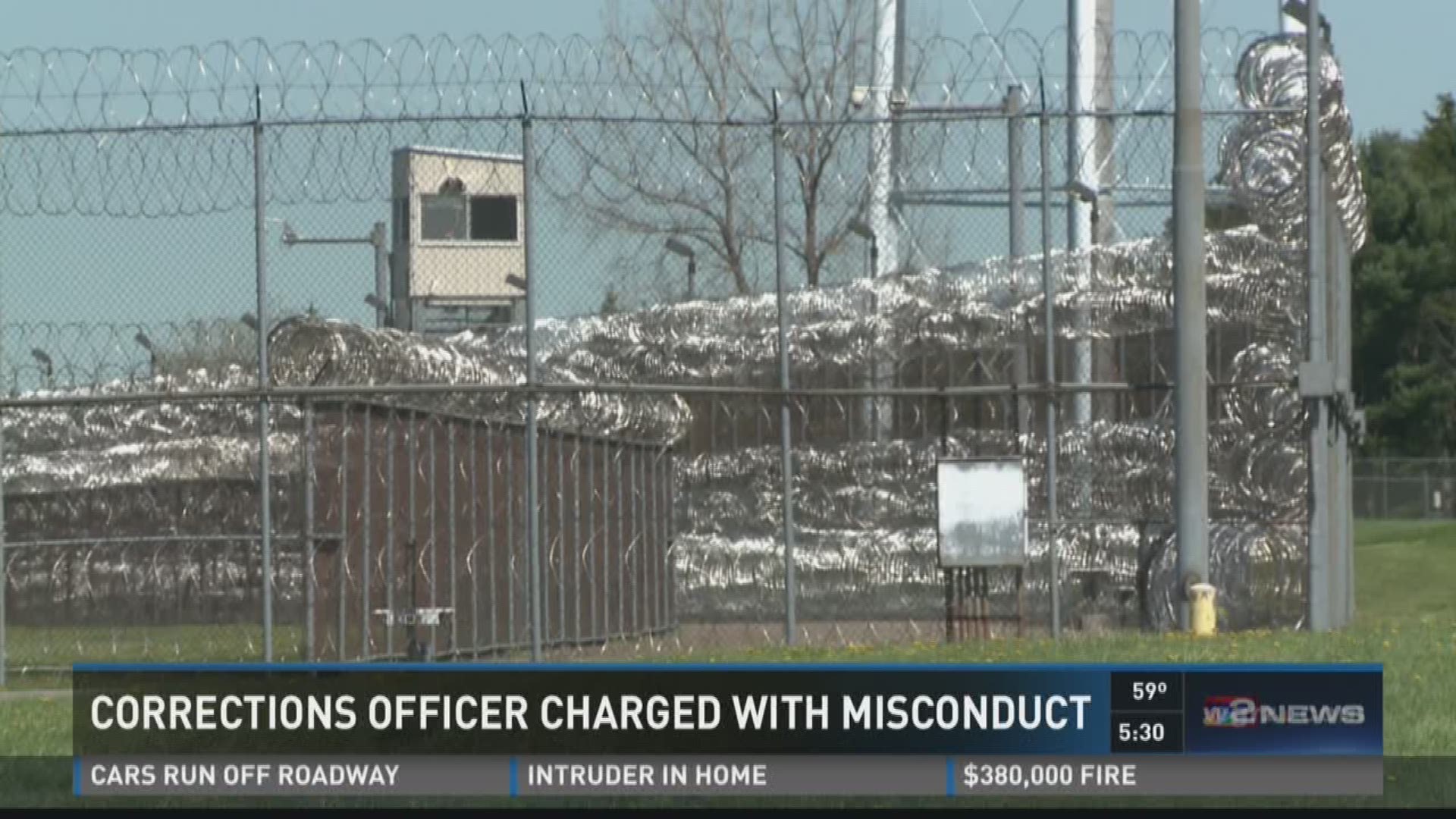 Corrections Officer Charged With Misconduct