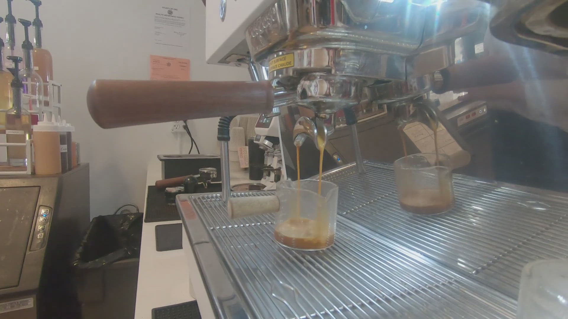Seven Hearts Coffee Shop in Buffalo 3/31/25