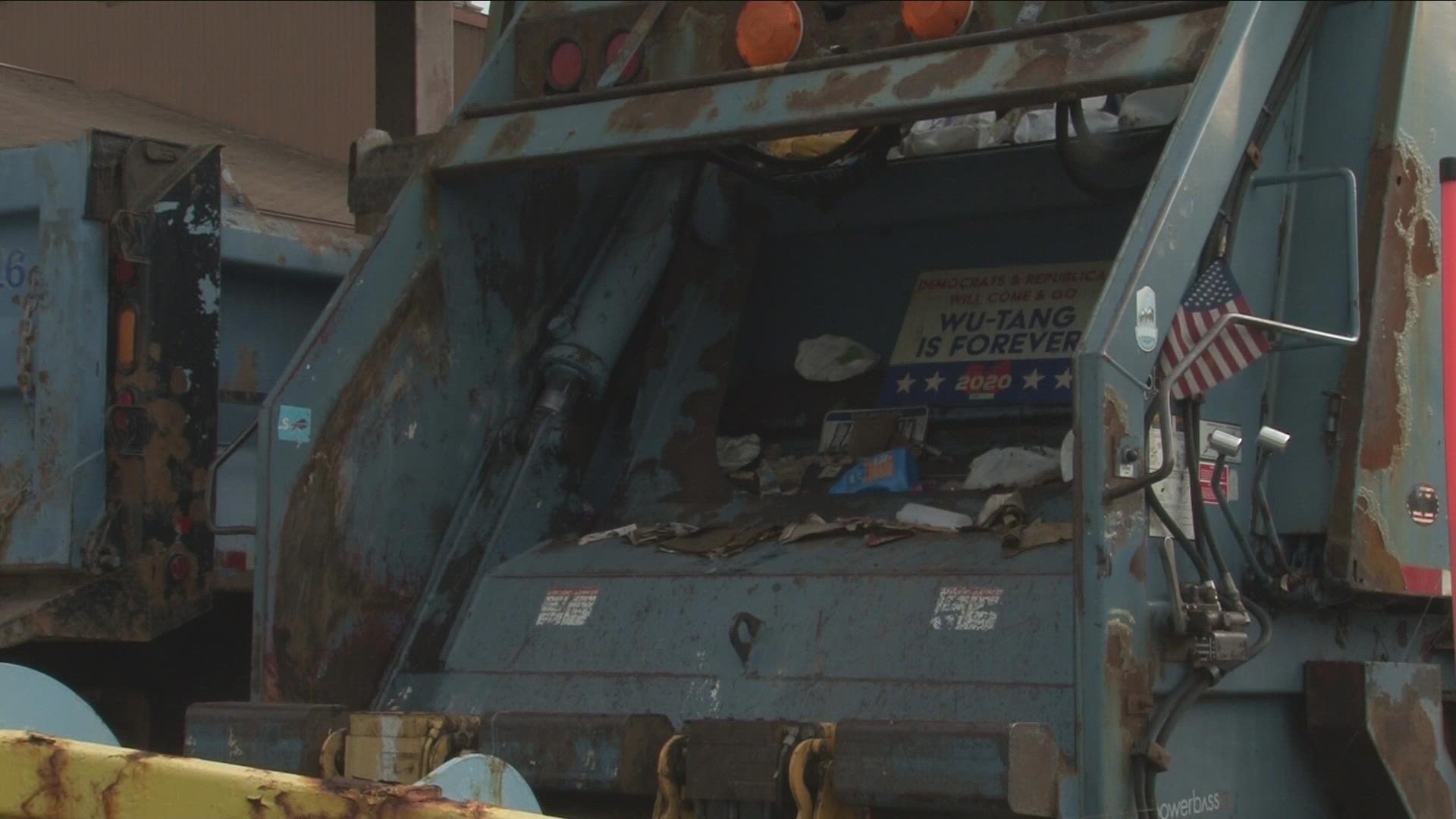 Garbage Pickups Rescheduled or Moved in WNY