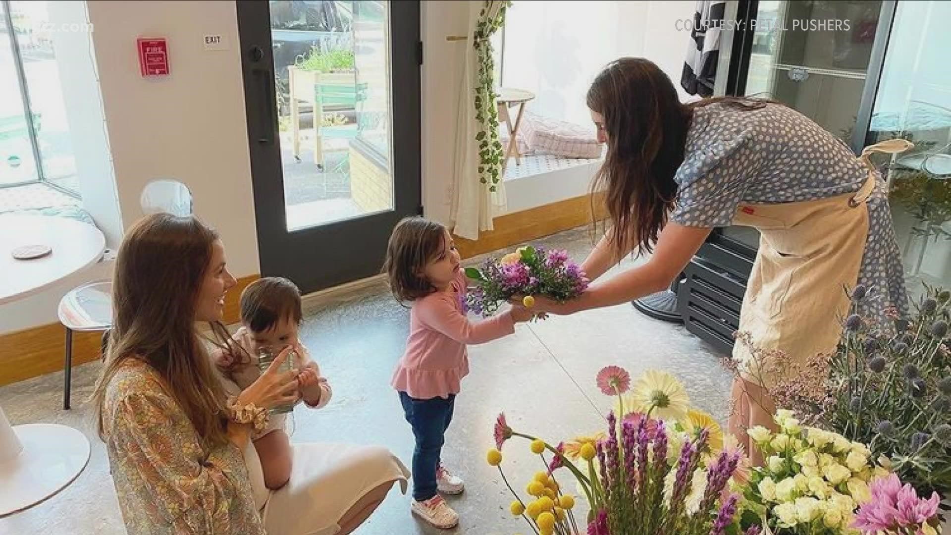 We're celebrating a new business opening up in downtown Buffalo on Wednesday. After operating as a flower truck Petal Pusher is opening up as a brick and mortar shop