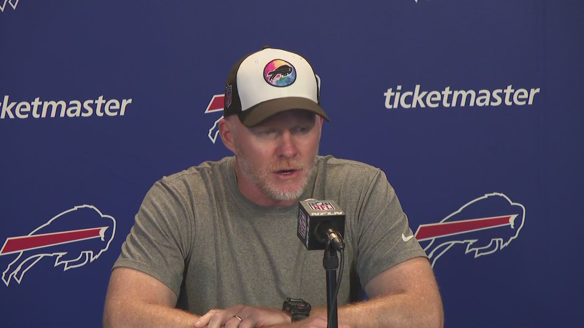 Bills' Media Day: Head Coach Sean McDermott